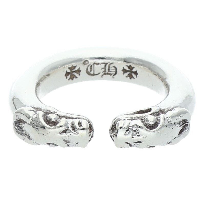 Chrome Hearts Chrome Hearts Double Dog Silver Ring Size ONE SIZE - 1 Thumbnail