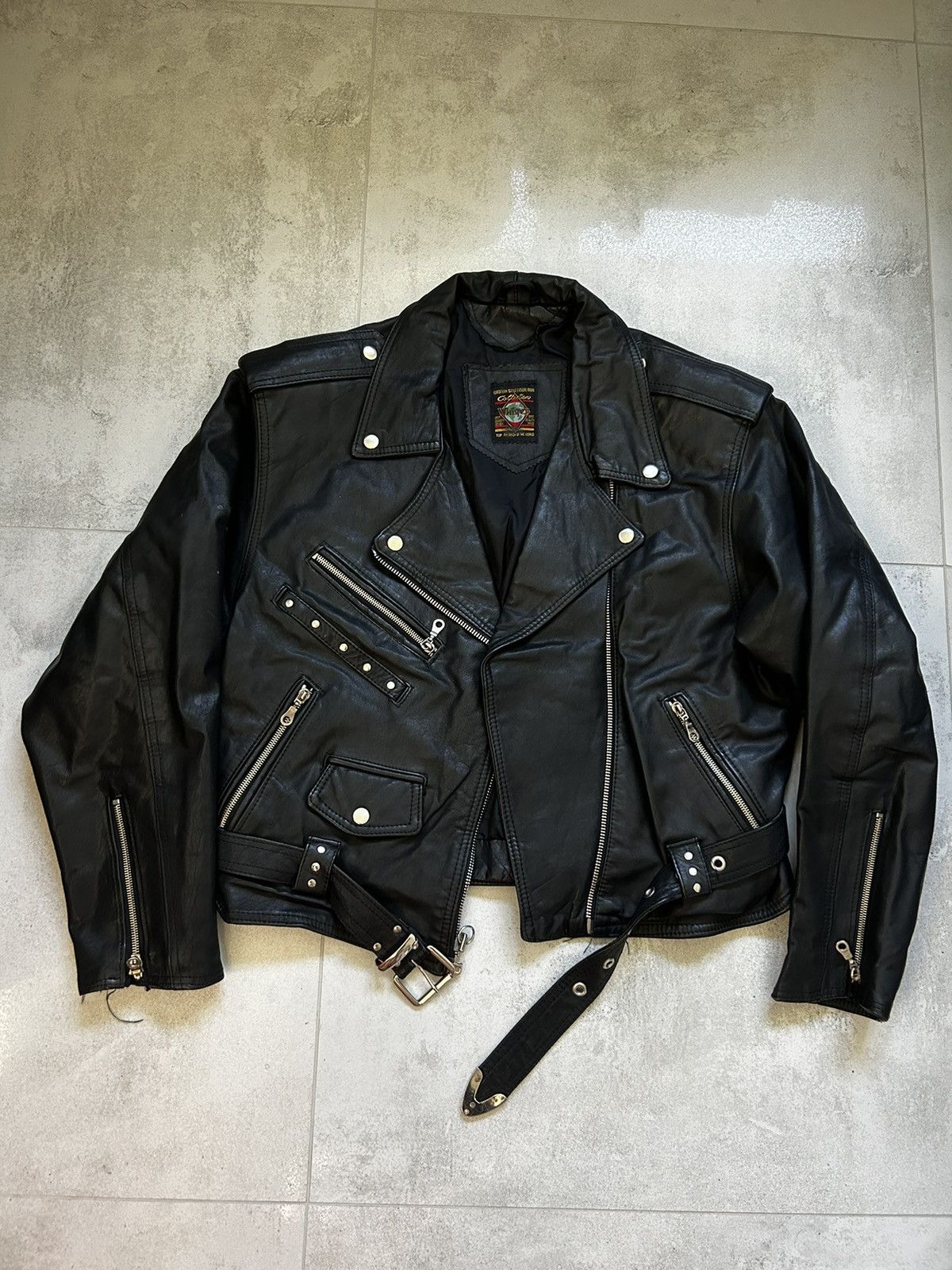 Vintage Mercury Marauder Leather coat Grailed