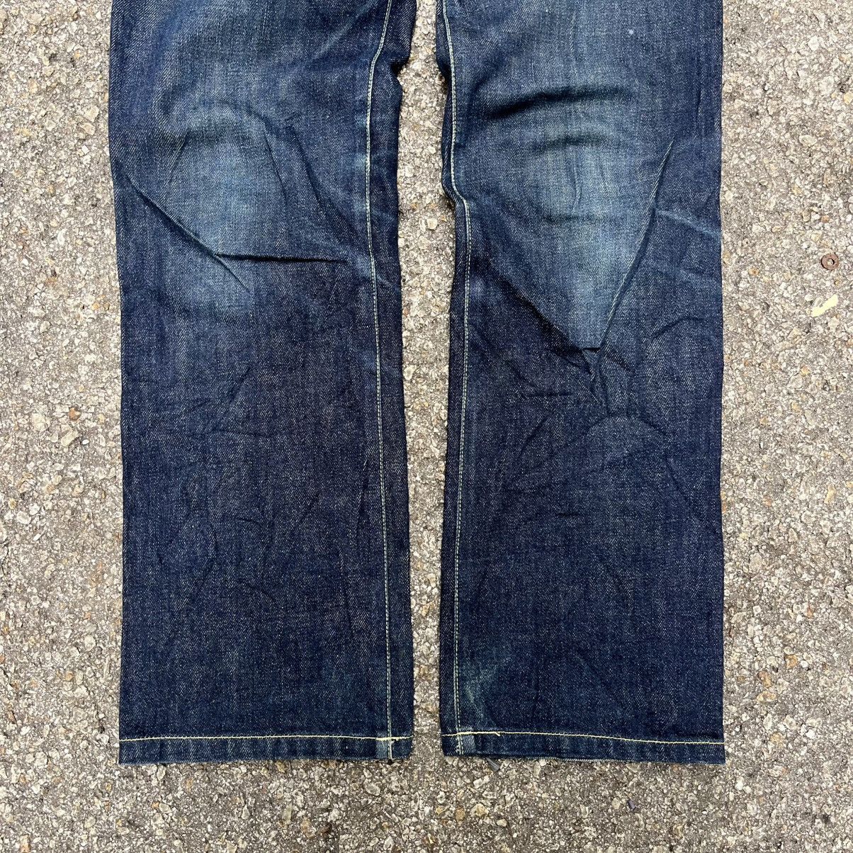 Diet Butcher Slim Skin Diet Butcher Slim Skin Jeans Bush Pant Faded Japanese Denim Size US 30 / EU 46 - 2 Thumbnail