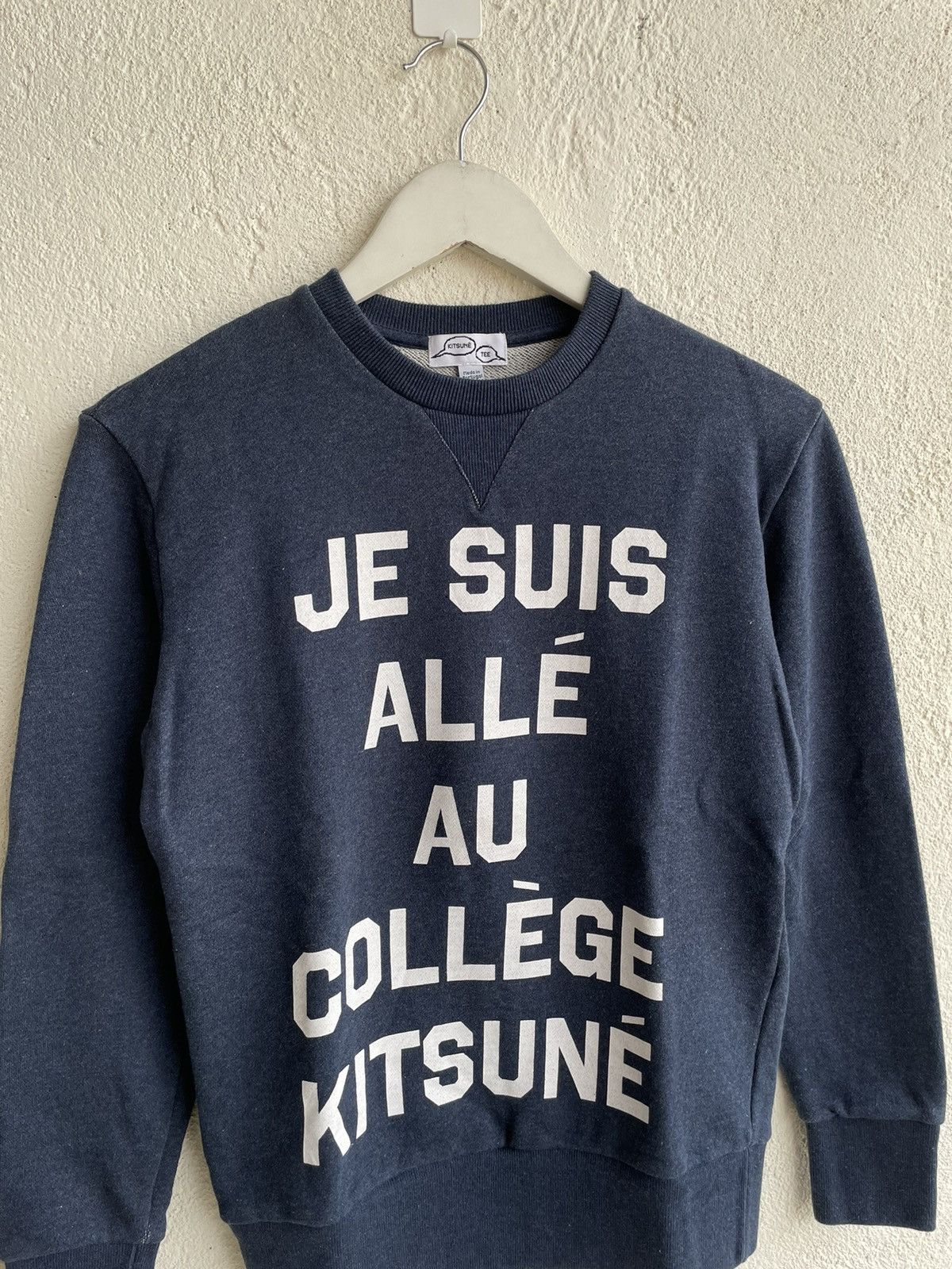 Maison Kitsune Maison kitsune Poem sweatshirt Size US S / EU 44-46 / 1 - 2 Thumbnail