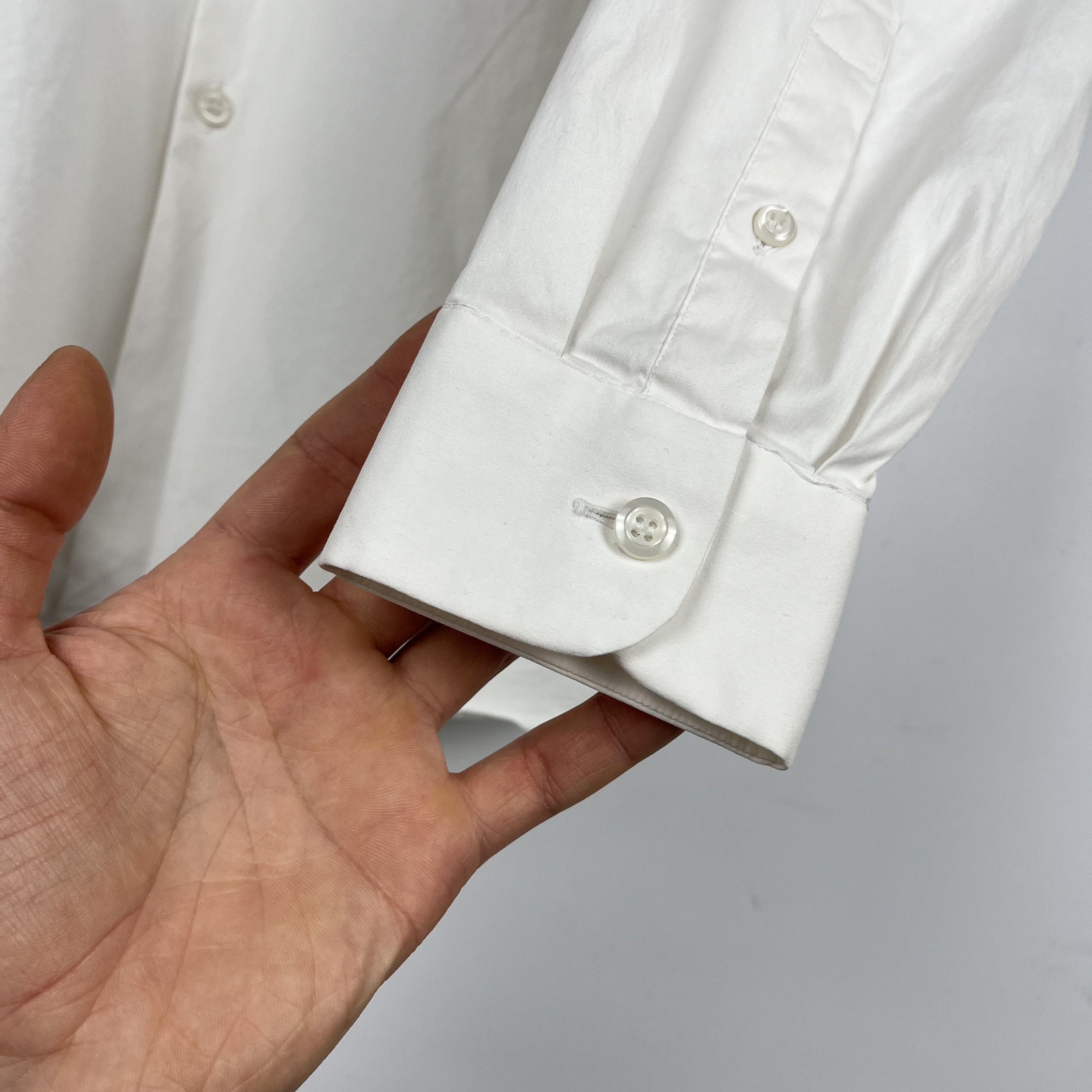 Prada Prada Long Sleeve Button Up Formal Shirt Size US M / EU 48-50 / 2 - 15 Thumbnail