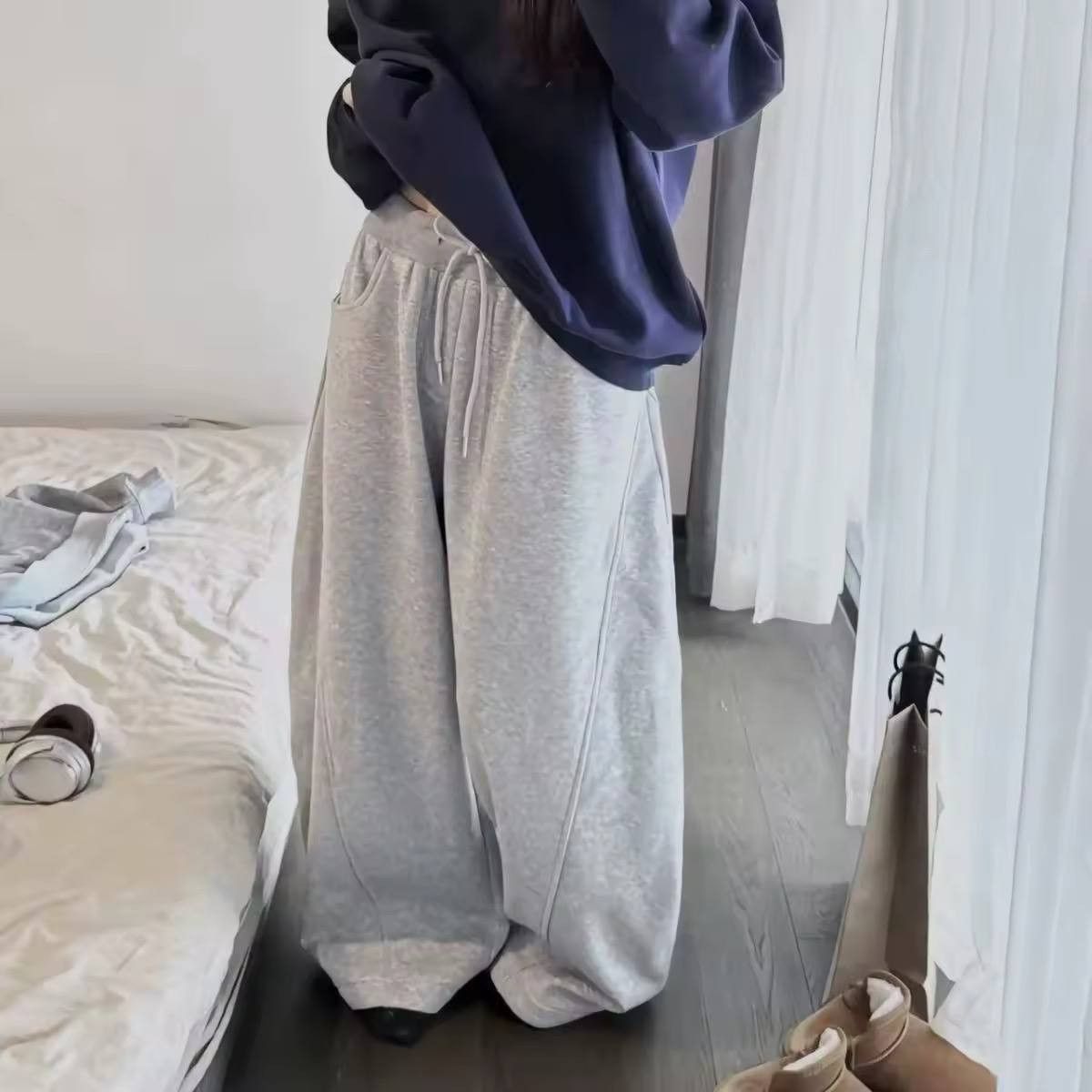 Japanese Brand × Vintage wide baggy insulated unisex shawls Size US 34 / EU 50 - 2 Thumbnail
