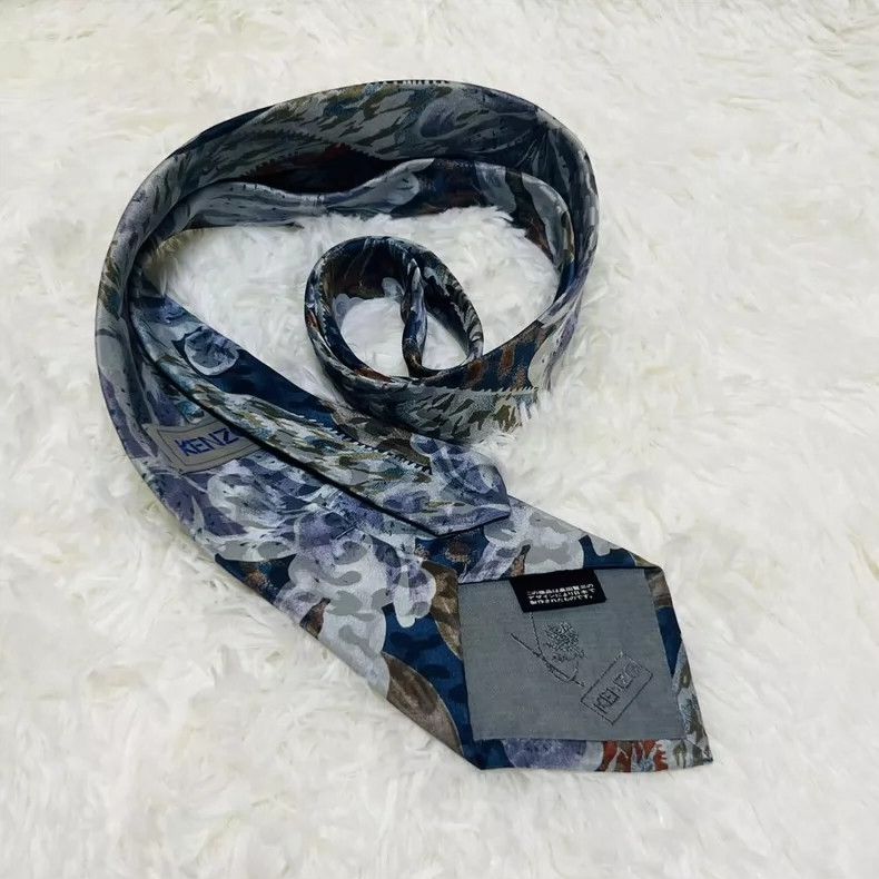 Kenzo KENZO Vintage floral plants with dark patterns and vintage Size ONE SIZE - 9 Thumbnail