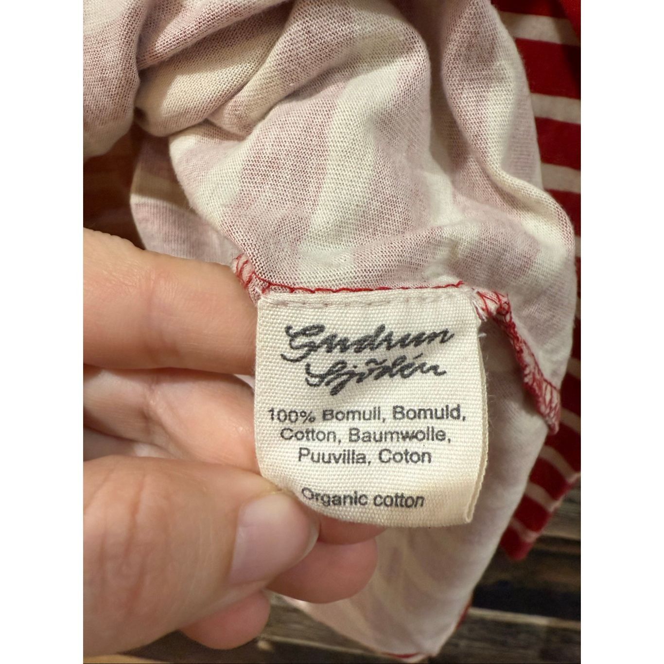 Guru Gudrun Sjödén long-sleeve top boho lagenlook size Medium Size M / US 6-8 / IT 42-44 - 4 Thumbnail