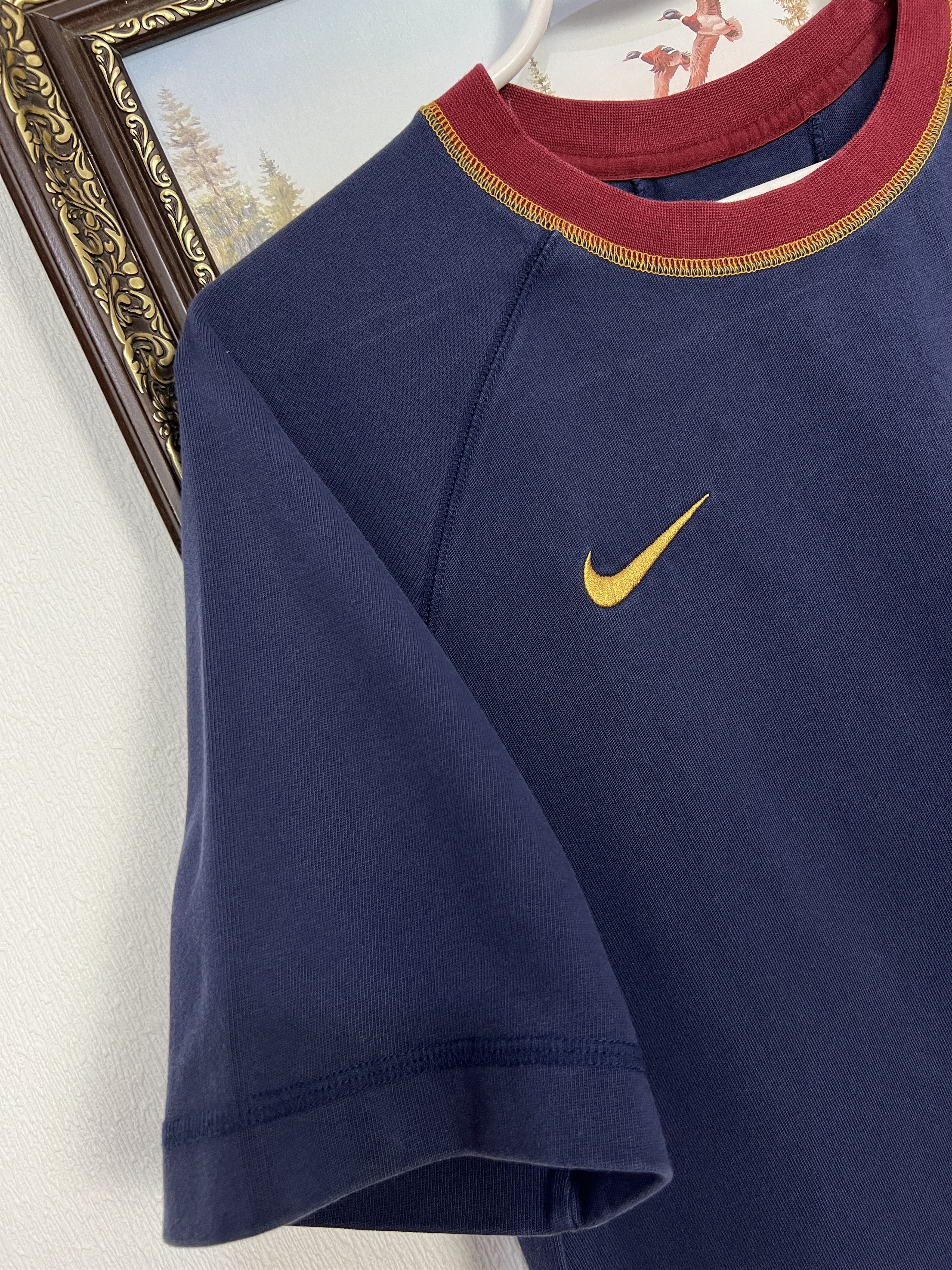 Nike Nike PSG Paris Saint Germain Blue Train Football Shirt Size US M / EU 48-50 / 2 - 4 Thumbnail