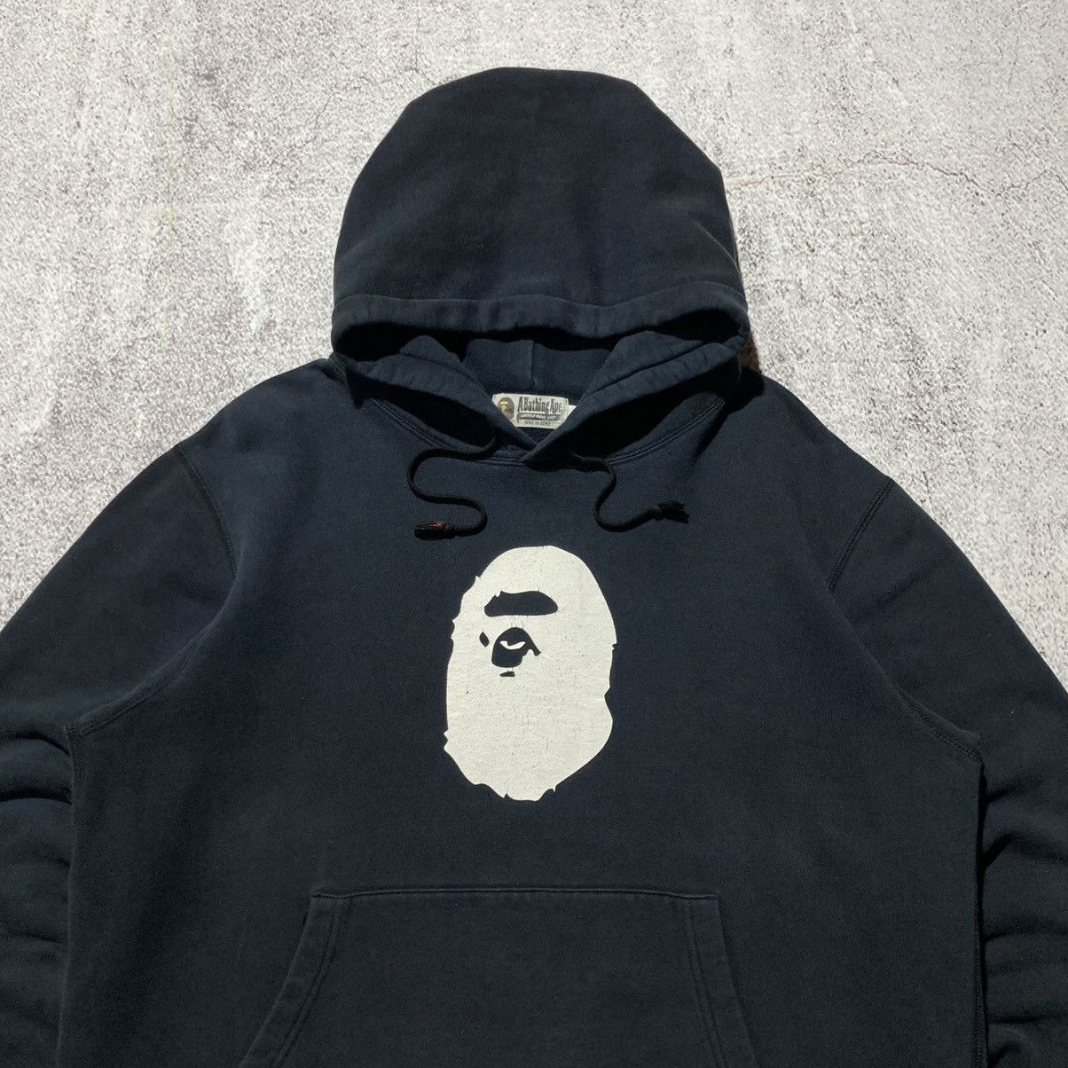 Bape OG Bape A Bathing Ape College Big Logo Hoodie Black Size US XL / EU 56 / 4 - 2 Thumbnail