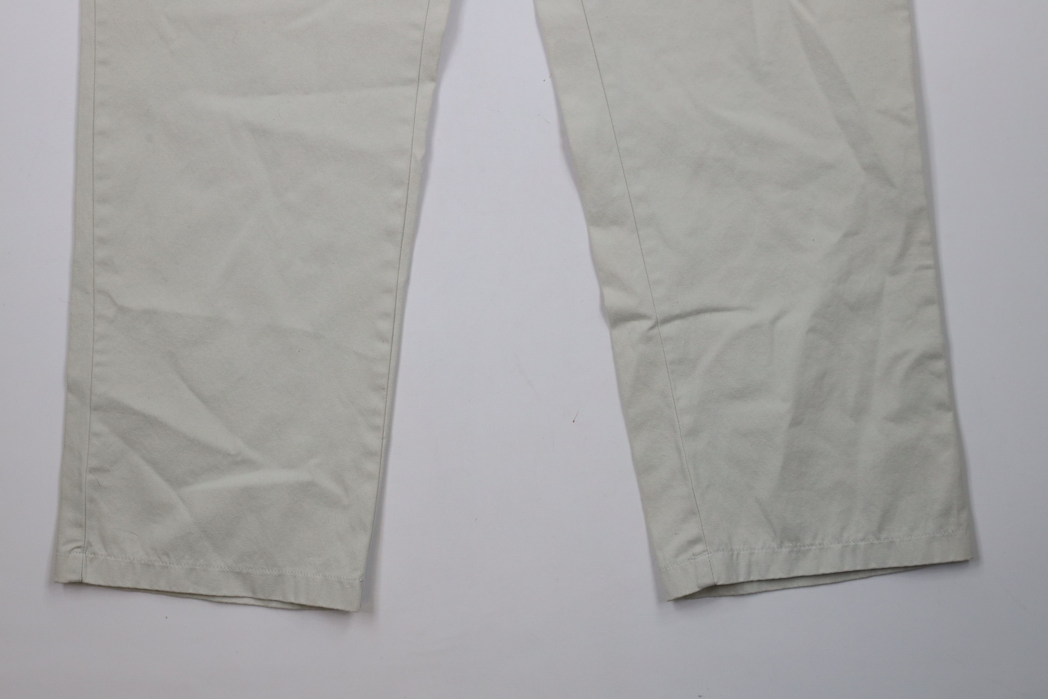 Tommy Hilfiger × Vintage Vintage 90s Tommy Hilfiger Wide Leg Chino Pants Stone Beige Size US 38 / EU 54 - 4 Thumbnail