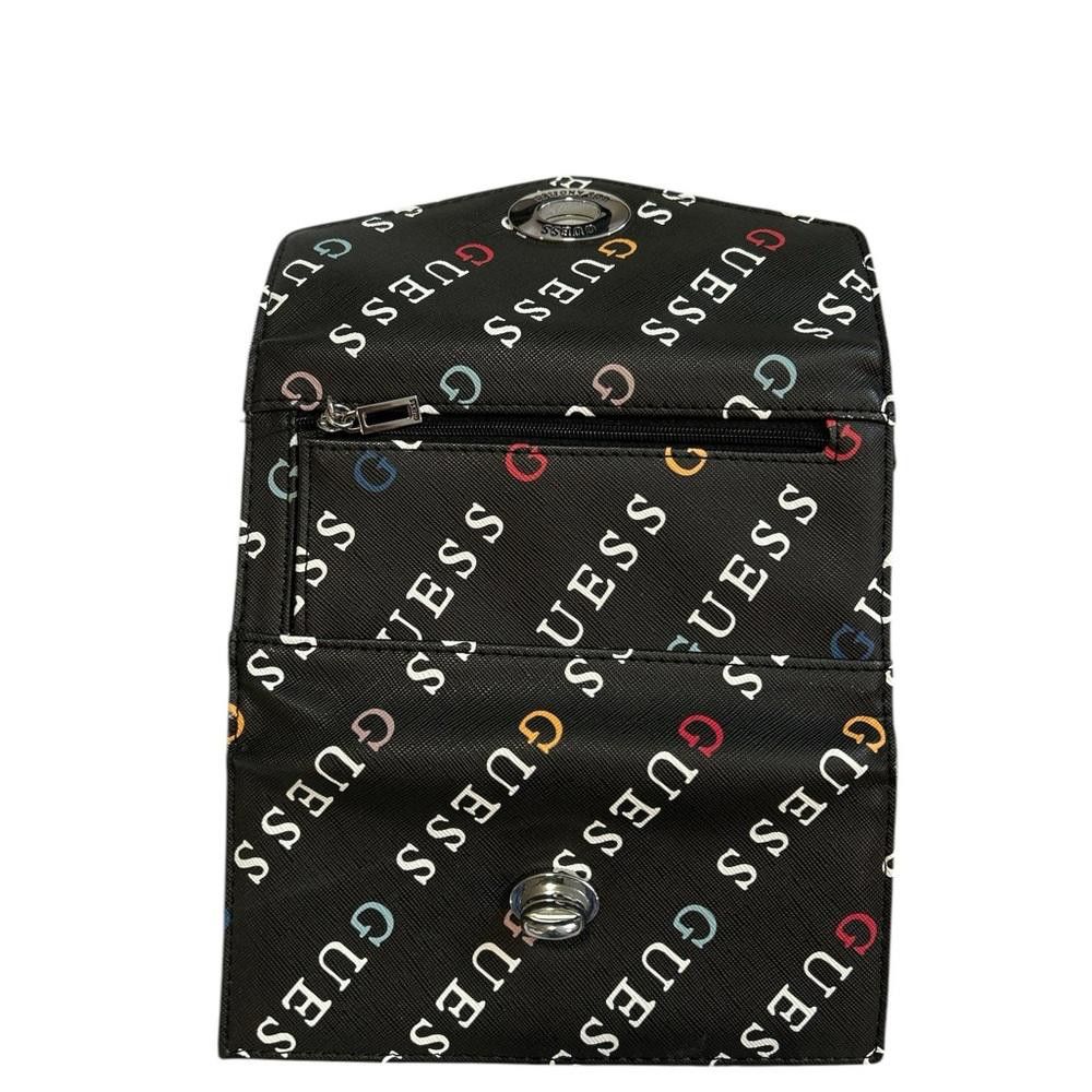 Guess Guess Wallet Black Multicoloured Logo Size ONE SIZE - 2 Thumbnail