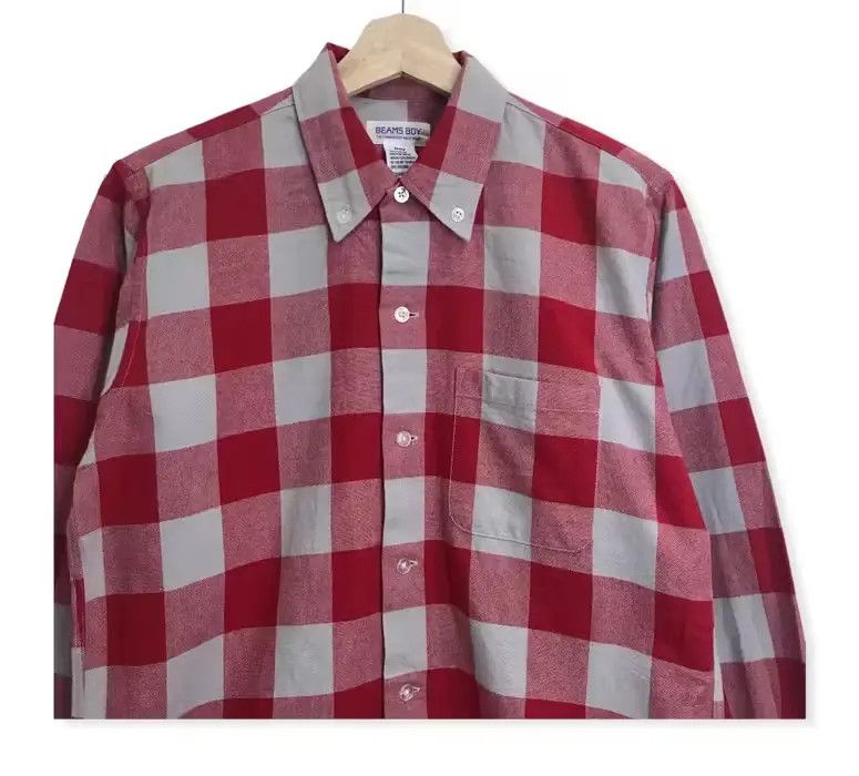 Beams Plus Japanese Brand Beams Plaid Tartan Flannel Shirt Size US S / EU 44-46 / 1 - 2 Thumbnail
