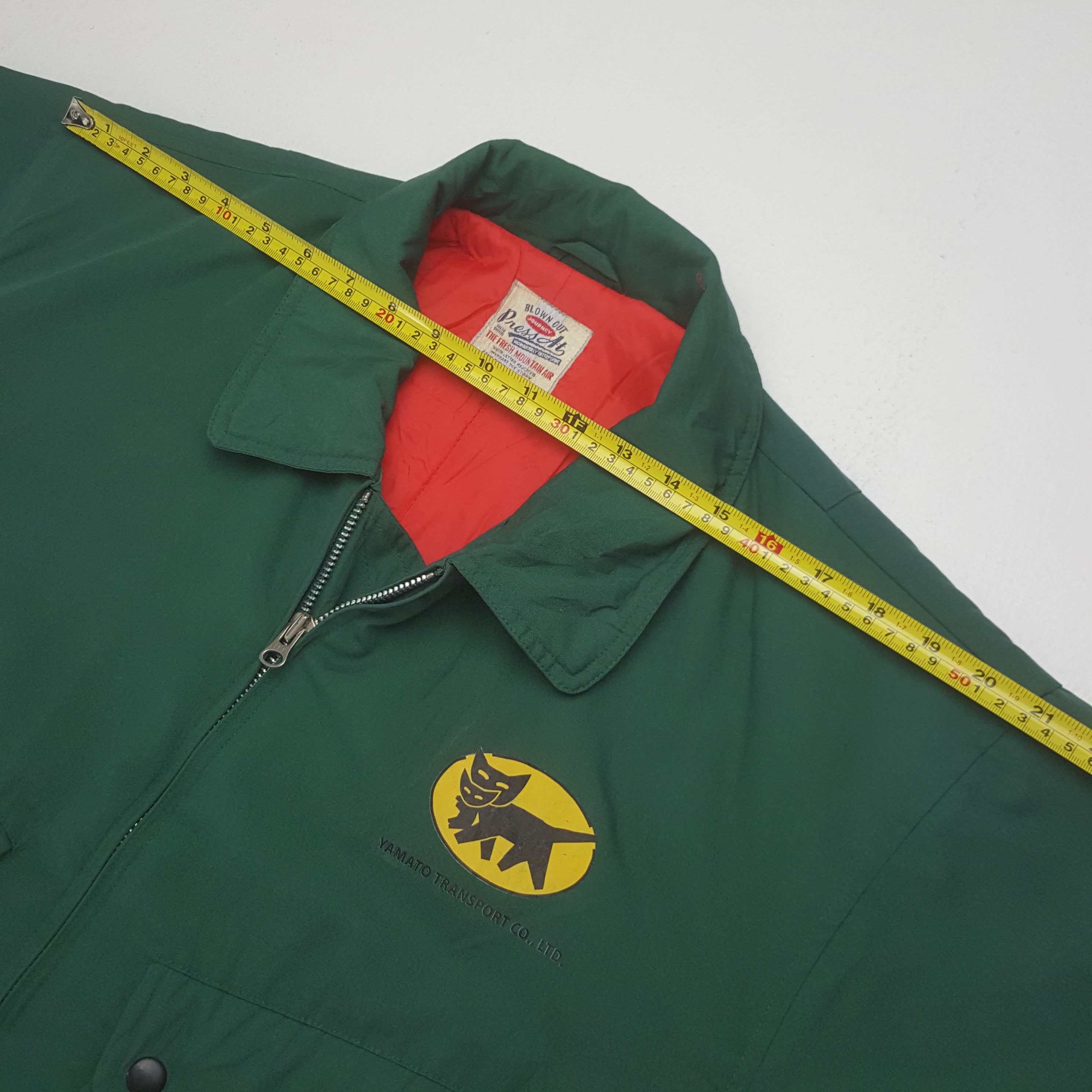 Vintage Vintage Yamato Transport Japanese Custom Work Jacket C321N15 Size US L / EU 52-54 / 3 - 6 Thumbnail