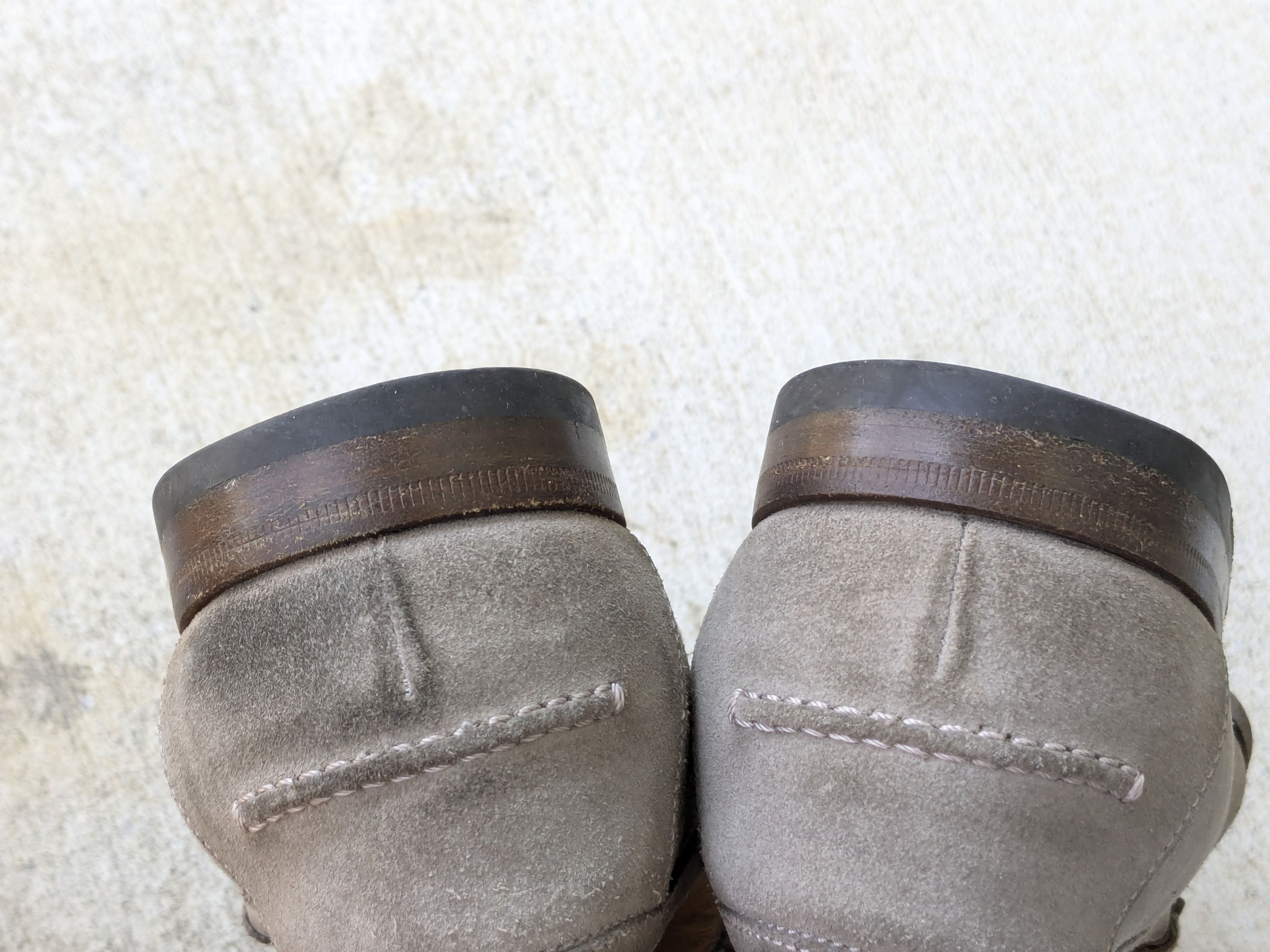 Gucci × Tom Ford Gucci Horsebit Loafers Gray Suede 8.5 Leather Italy Slip On Size US 8.5 / EU 41-42 - 12 Thumbnail