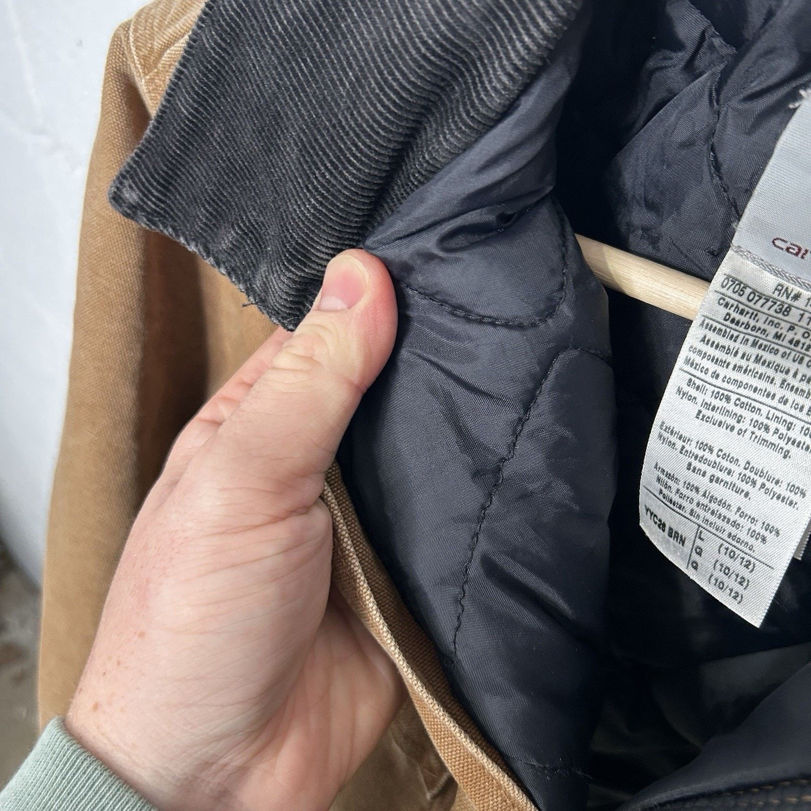 Carhartt Vintage Carhartt Quilted Artic Jacket “Brown” YYC26 BRN Size XS / US 0-2 / IT 36-38 - 10 Thumbnail