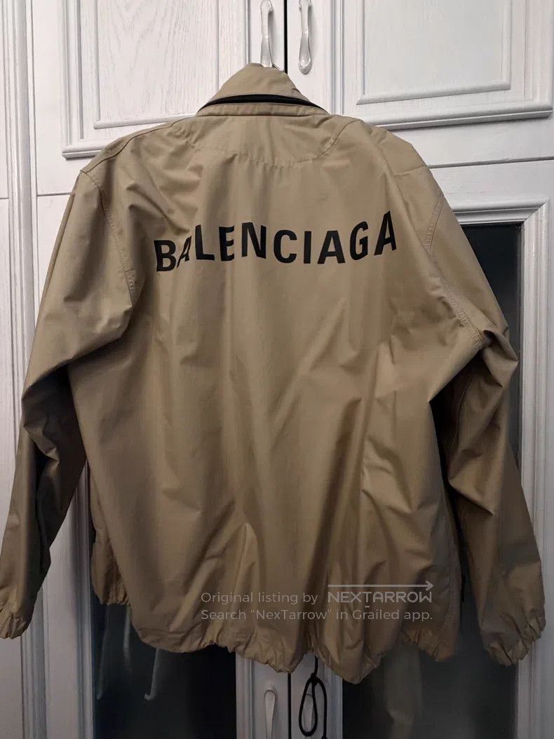 Balenciaga Balenciaga Khaki hooded sweatshirt Size XXS / US 00 / IT 34 - 2 Thumbnail