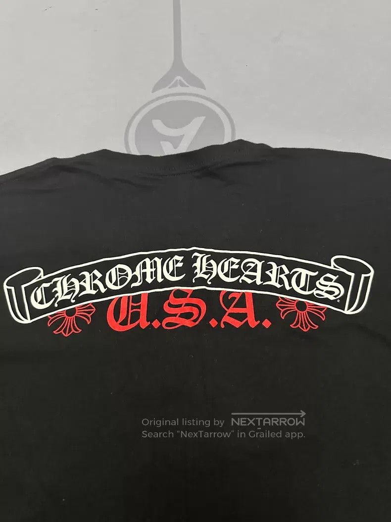 Chrome Hearts CHROME HEARTS Size XL Roll-up black T-shirt Size US XL / EU 56 / 4 - 3 Thumbnail