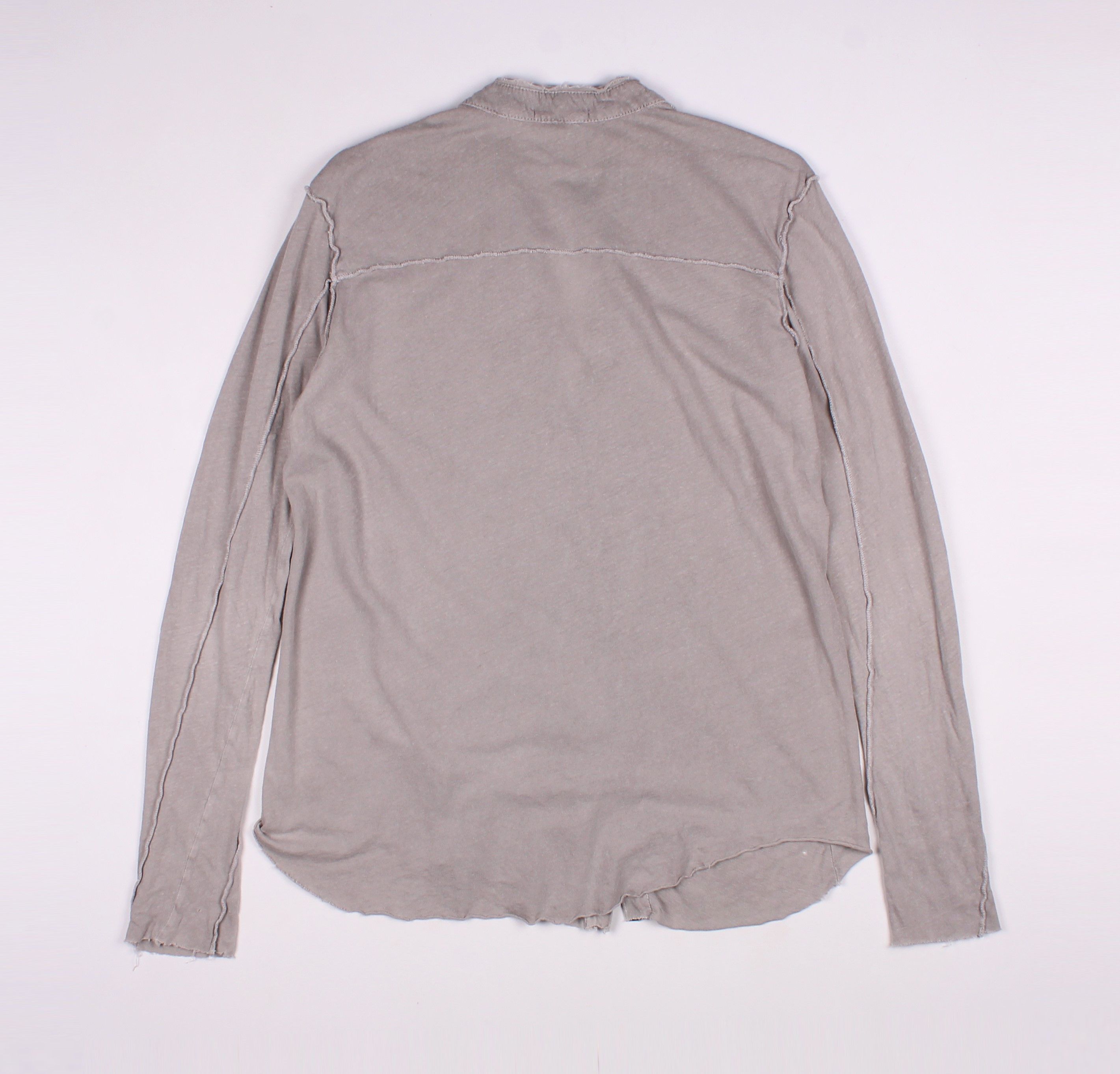 James Perse James Perse Avant Garde Washed Asymmetrical Shirt Top Size M / US 6-8 / IT 42-44 - 7 Thumbnail