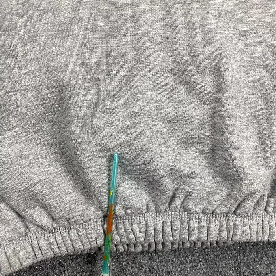 Zara Zara Hoodie Womens Medium Gray Crop Pullover Casual Adults Size M / US 6-8 / IT 42-44 - 4 Thumbnail