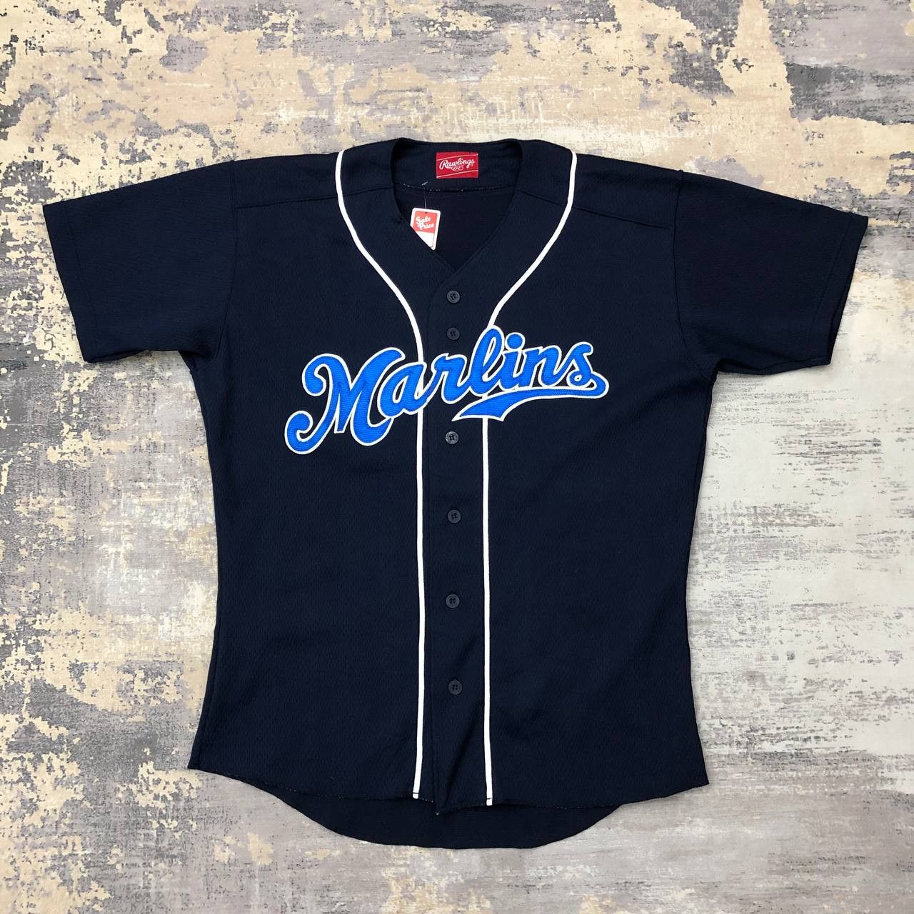 Other T165 MARLINS RAWLINGS JAPAN BASEBALL JERSEY Size US L / EU 52-54 / 3 - 1 Thumbnail