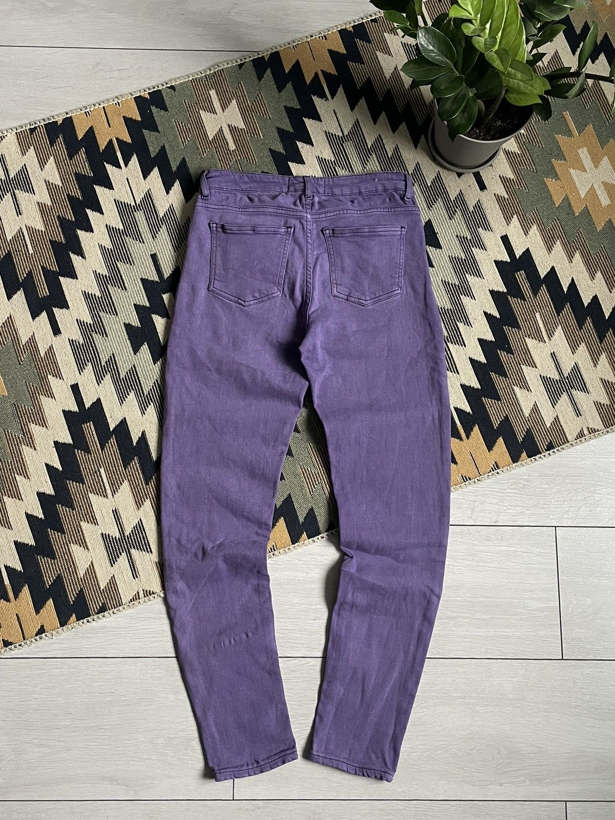 Acne Studios Acne Studios Purple Pants Size 28" / US 6 / IT 42 - 2 Thumbnail