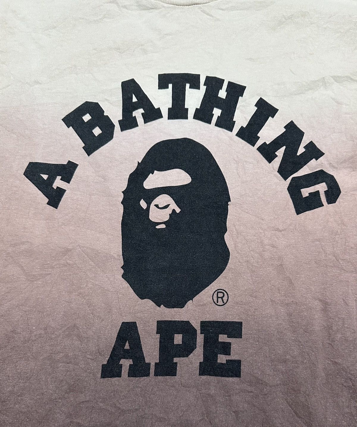 Bape Vintage A Bathing Apa College Logo Tee Size US M / EU 48-50 / 2 - 4 Thumbnail