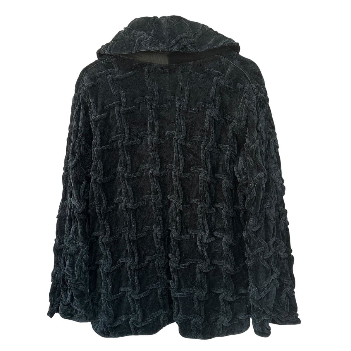 Giorgio Armani Vintage GIORGIO ARMANI Quilted Velvet Jacket Made in Italy Size M / US 6-8 / IT 42-44 - 3 Thumbnail