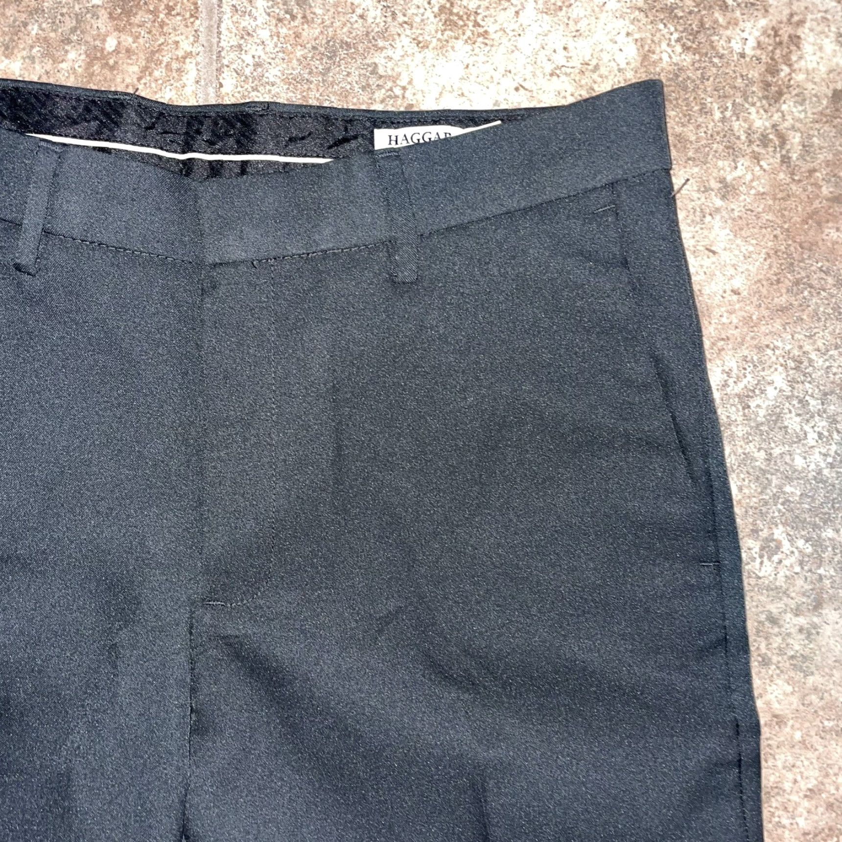 Haggar NWT Haggar Slim Streak Dress Pants Mens 32/30 Slim All Day Comfort Gray Pants Mens Size US 32 / EU 48 - 2 Thumbnail
