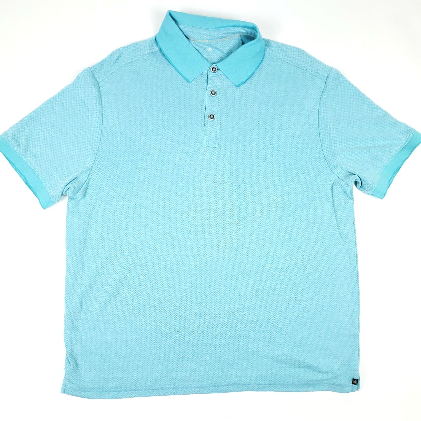 Nat Nast Nat Nast Light Blue Mens Short Sleeve Polo Shirt Size Large Size US L / EU 52-54 / 3 - 2 Thumbnail