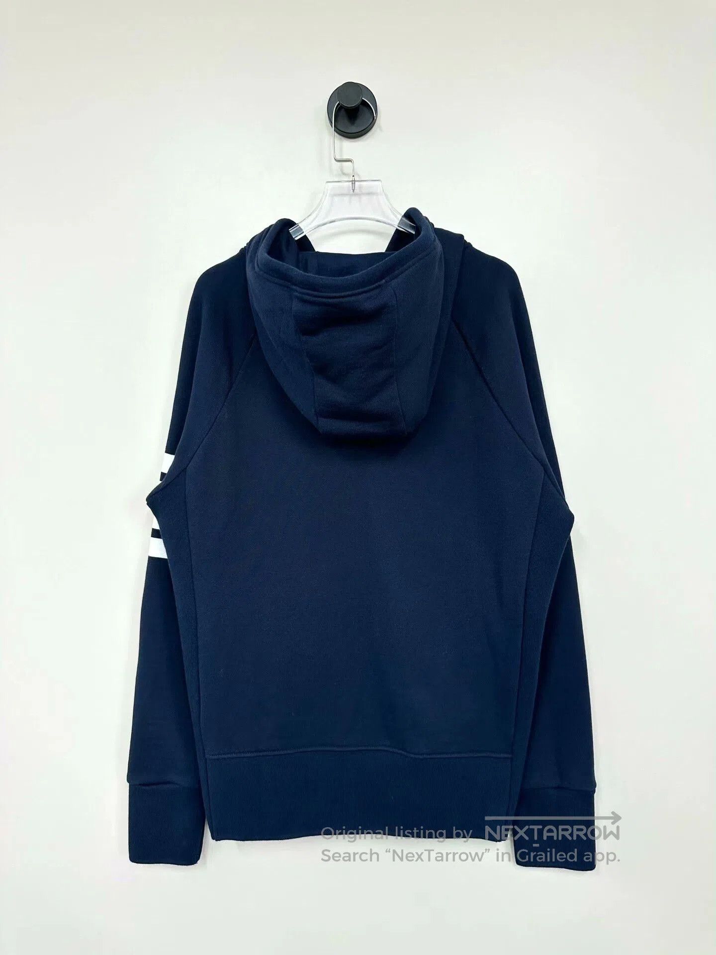 Thom Browne Thom Browne Navy Stripe Zip Hoodie. Size US L / EU 52-54 / 3 - 2 Thumbnail