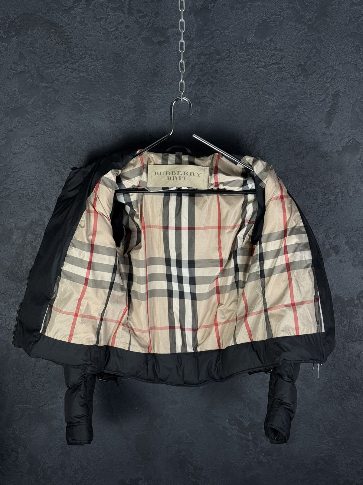 Burberry Women's BURBERRY BRIT Black Lightweight Down Jacket Size M Size M / US 6-8 / IT 42-44 - 19 Thumbnail
