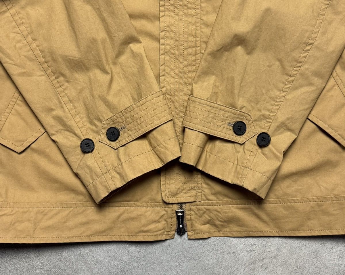 Aquascutum Aquascutum Camel Cotton Quilted Jacket Coat Lampo Size US L / EU 52-54 / 3 - 7 Thumbnail
