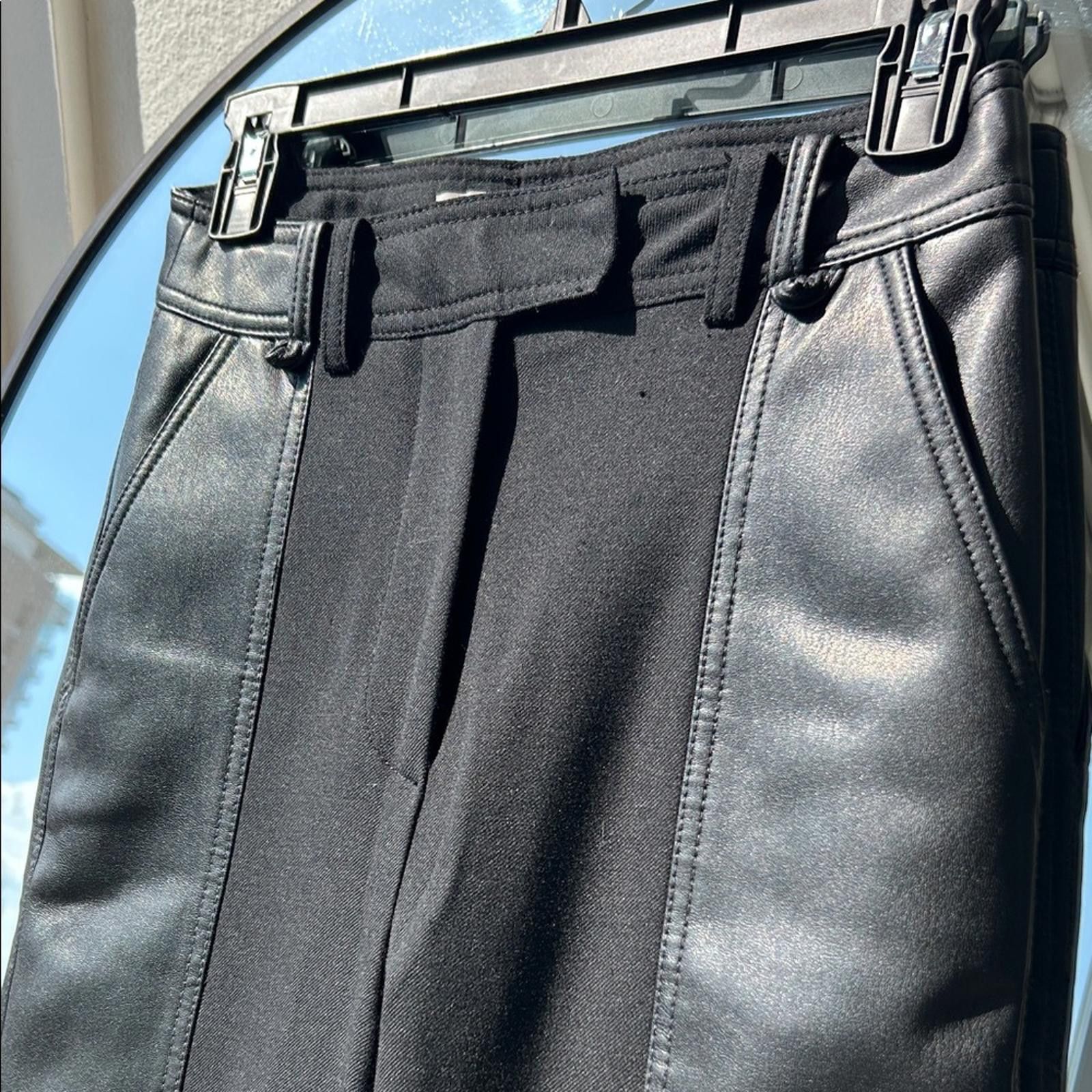 Designer Jonathan Simkhai Black Trousers Size 25" / US 0 / IT 36 - 3 Thumbnail