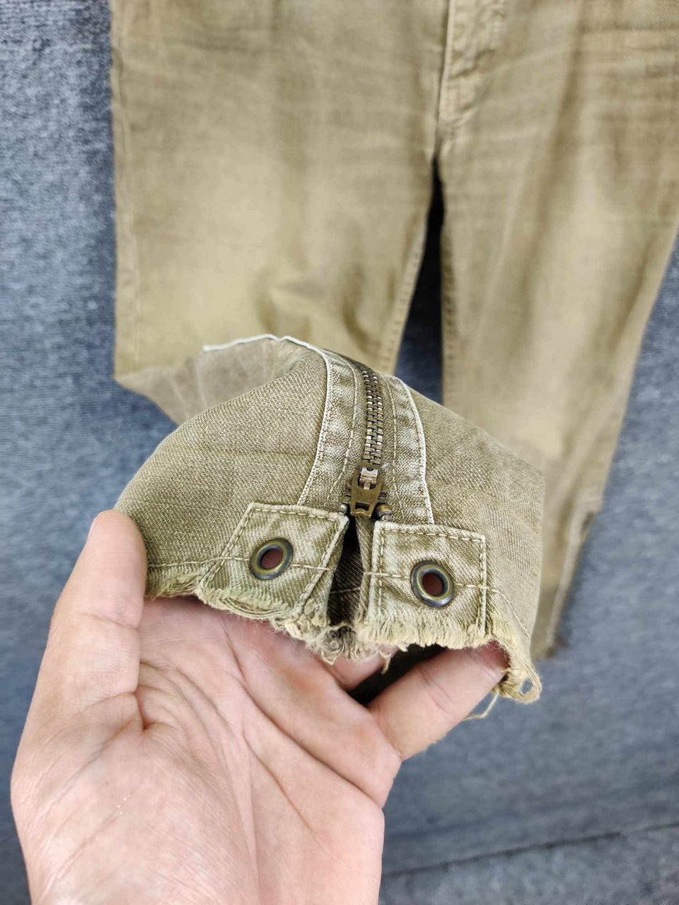Le Grande Bleu (L.G.B.) Vtg Le Grande Bleu L.G.B Distressed Loose Fit Pants Size US 26 / EU 42 - 9 Thumbnail