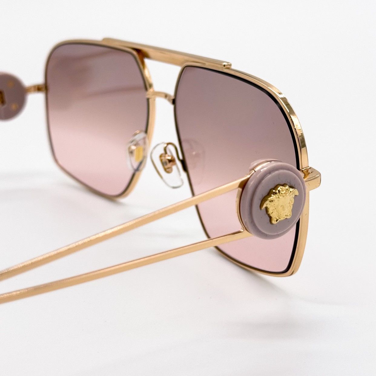 Versace NEW VERSACE MOD 2269 1002/7E GOLD VE2269 10027E SUNGLASSES Size ONE SIZE - 8 Thumbnail