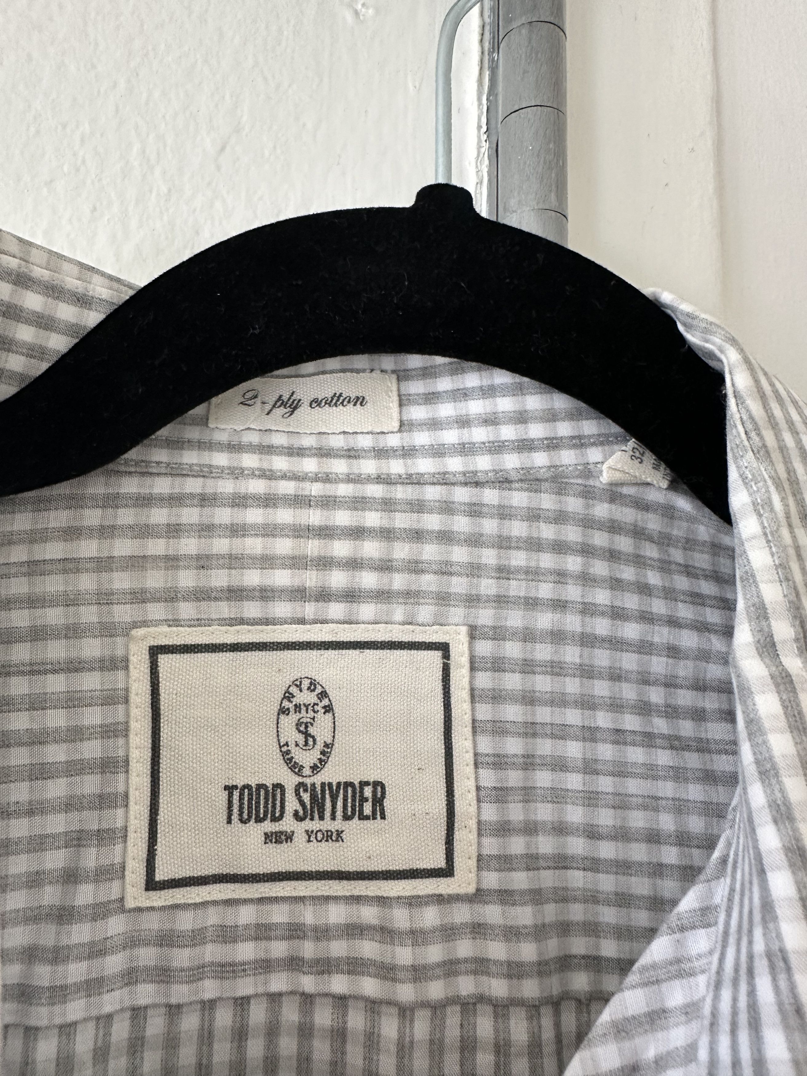 Todd Snyder Todd Snyder Button Up Shirt Size US S / EU 44-46 / 1 - 2 Thumbnail