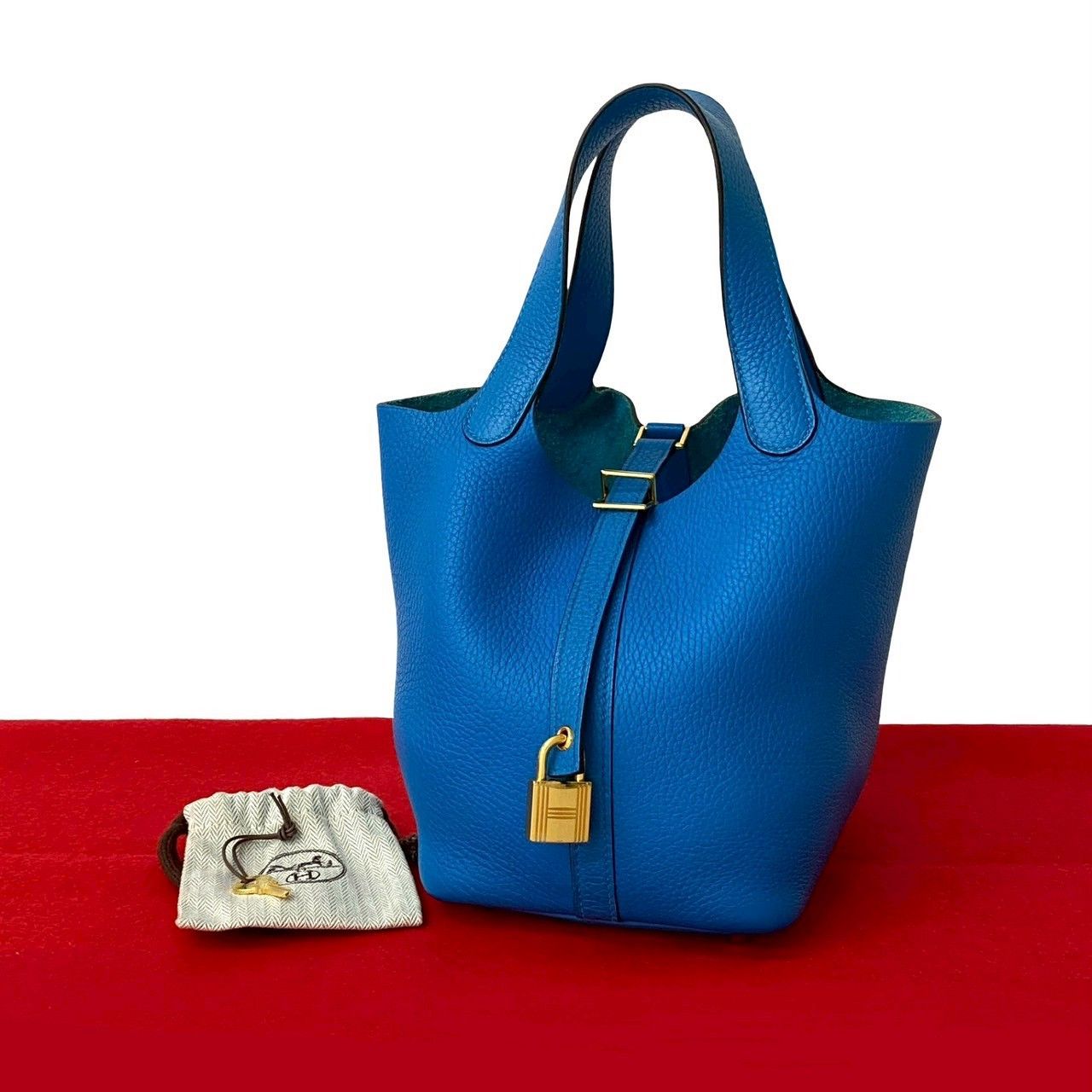 Hermes Hermes Hermes Picotin Lock Taurillon Clemence Handbag Leather Handbag Stamp A (2017) Size ONE SIZE - 1 Thumbnail