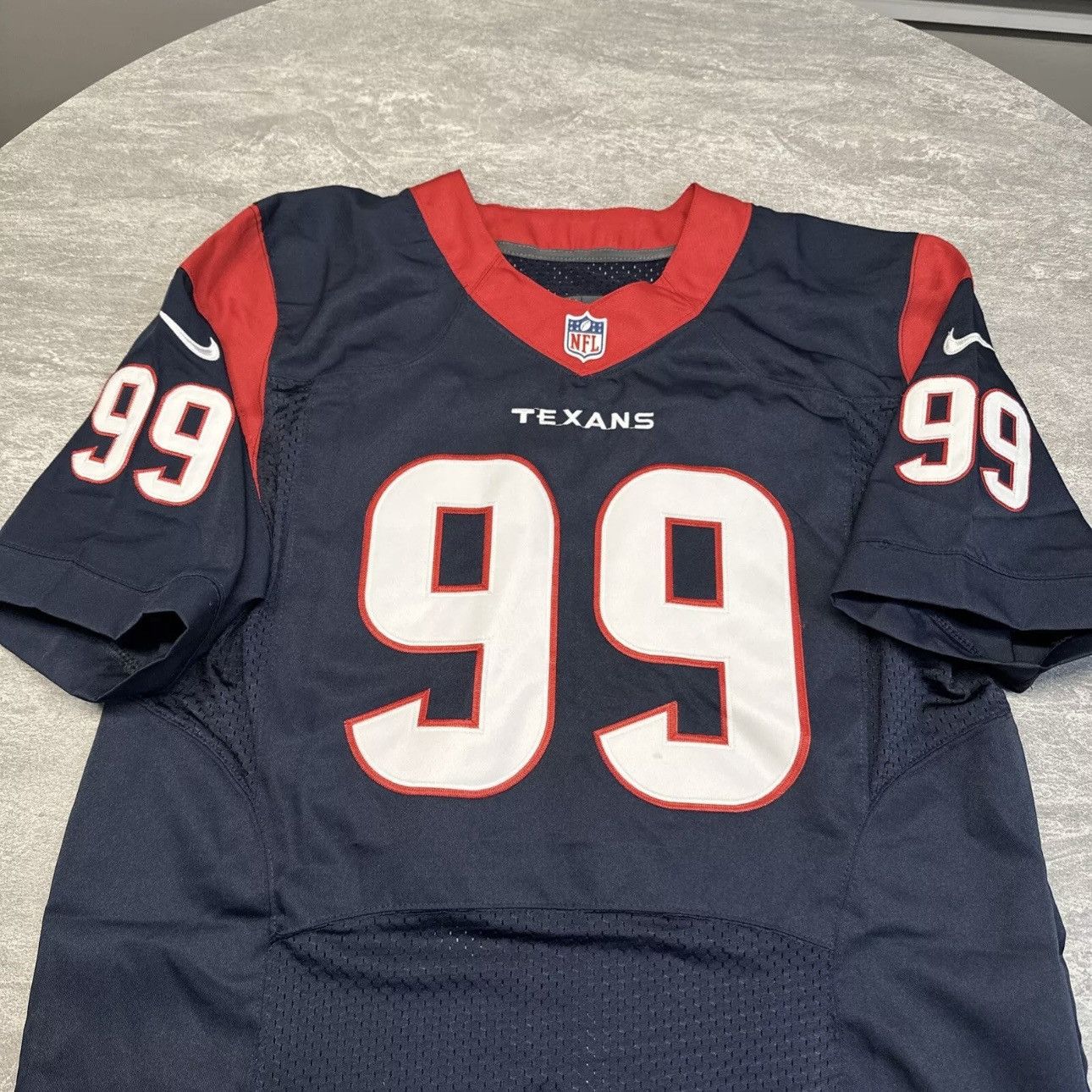 NFL × Nike J.J. WATT Nike Houston Texans #99 On-Field Football Jersey Size US L / EU 52-54 / 3 - 5 Thumbnail