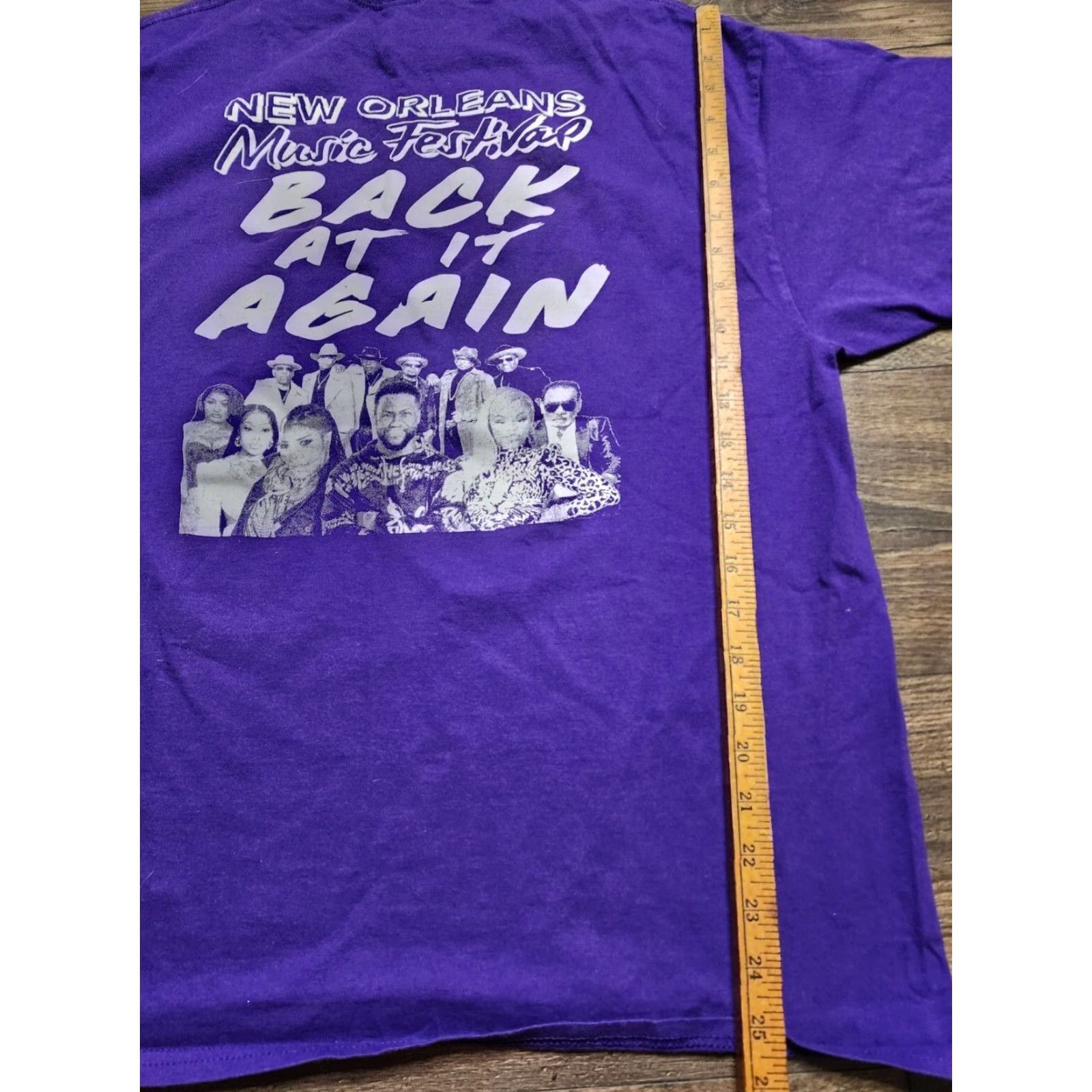 Doublet Mens XL 2022 Music Festival New Orleans T Shirt Double Sided Size US XL / EU 56 / 4 - 3 Thumbnail