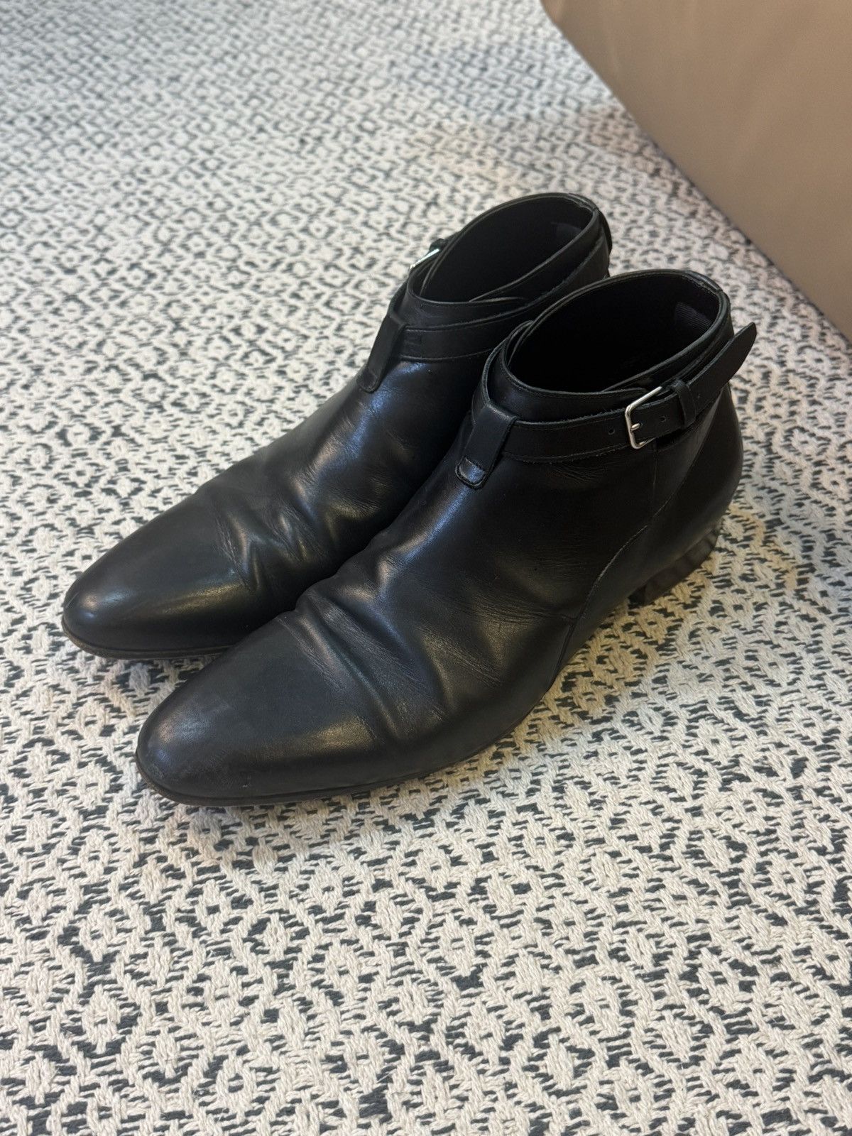 Saint Laurent Paris Saint Laurent Connor Jodphur leather boots Size US 10 / EU 43 - 1 Thumbnail