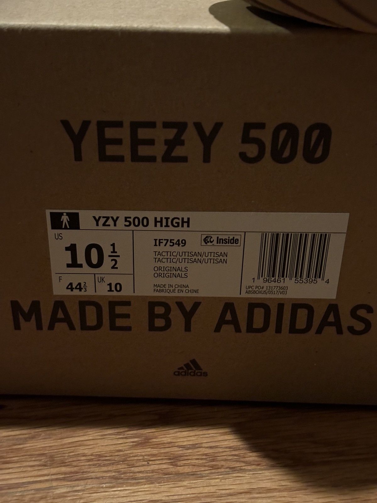 Adidas Adidas Yeezy 500 tactical utility high sand size 10.5 Size US 10.5 / EU 43-44 - 7 Thumbnail