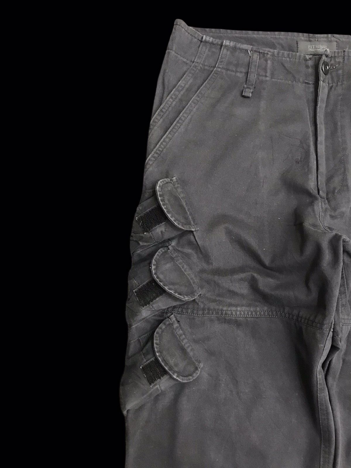 Japanese Brand 💥ARCHVAL💥FIFTHRON JAPAN Parasite10 Pockets Cargo Pant F334 Size US 33 - 4 Thumbnail