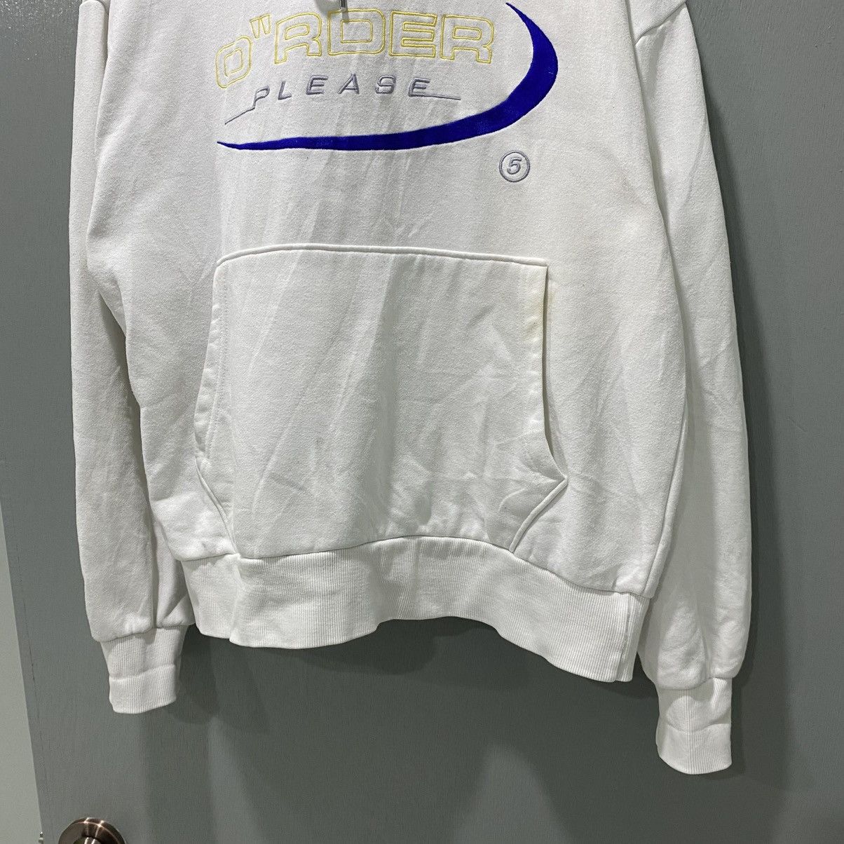 Other ‘Order Please' Korean Brand Streetwear Style White Hoodie Size US XL / EU 56 / 4 - 4 Thumbnail