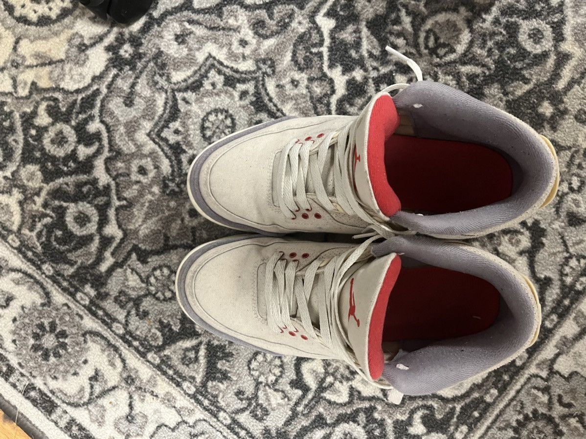 Jordan Brand Jordan 3 Retro Muslin Size US 9 / EU 42 - 3 Thumbnail
