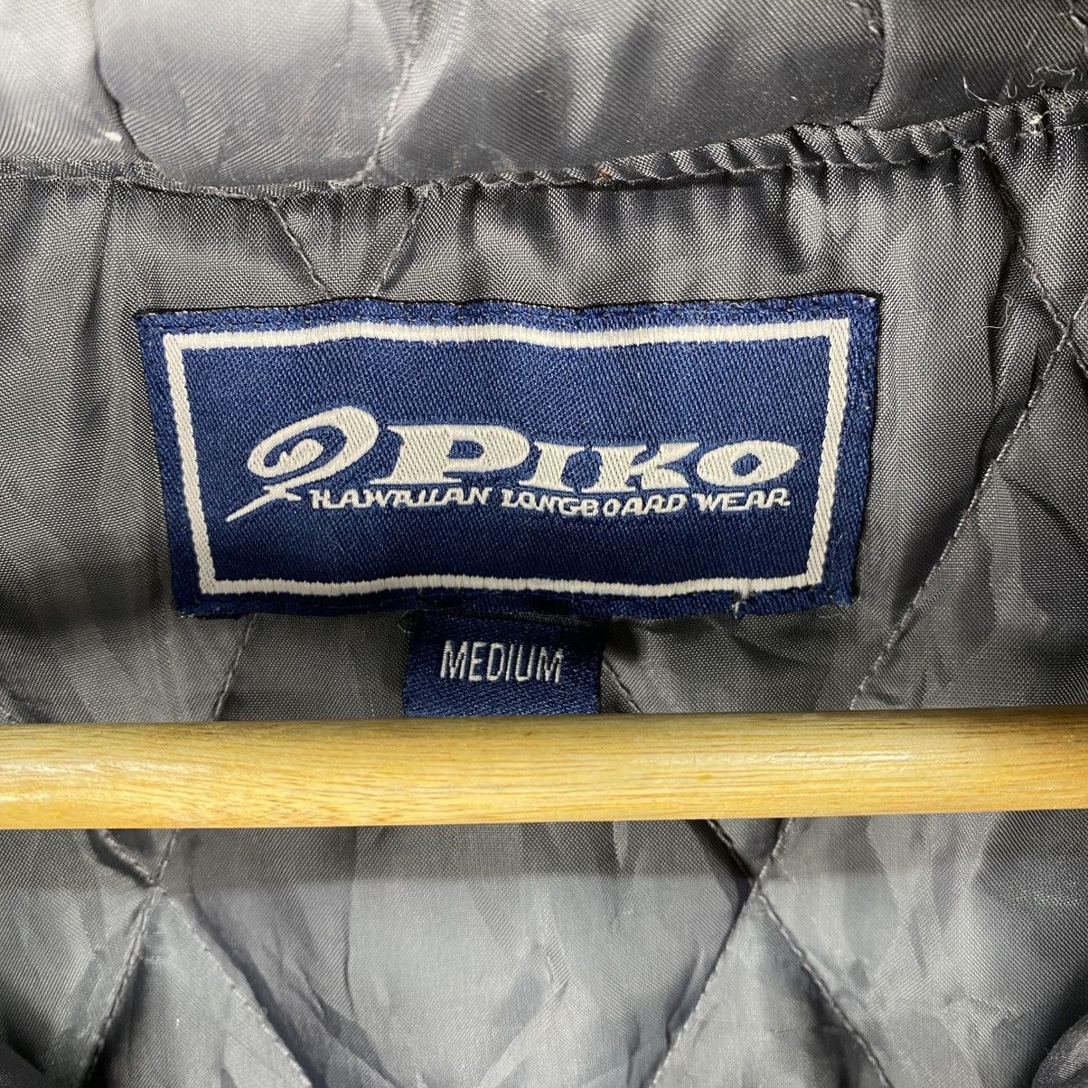 Japanese Brand Piko Puffer Jacket with Hood - Vintage Style Size US L / EU 52-54 / 3 - 12 Thumbnail