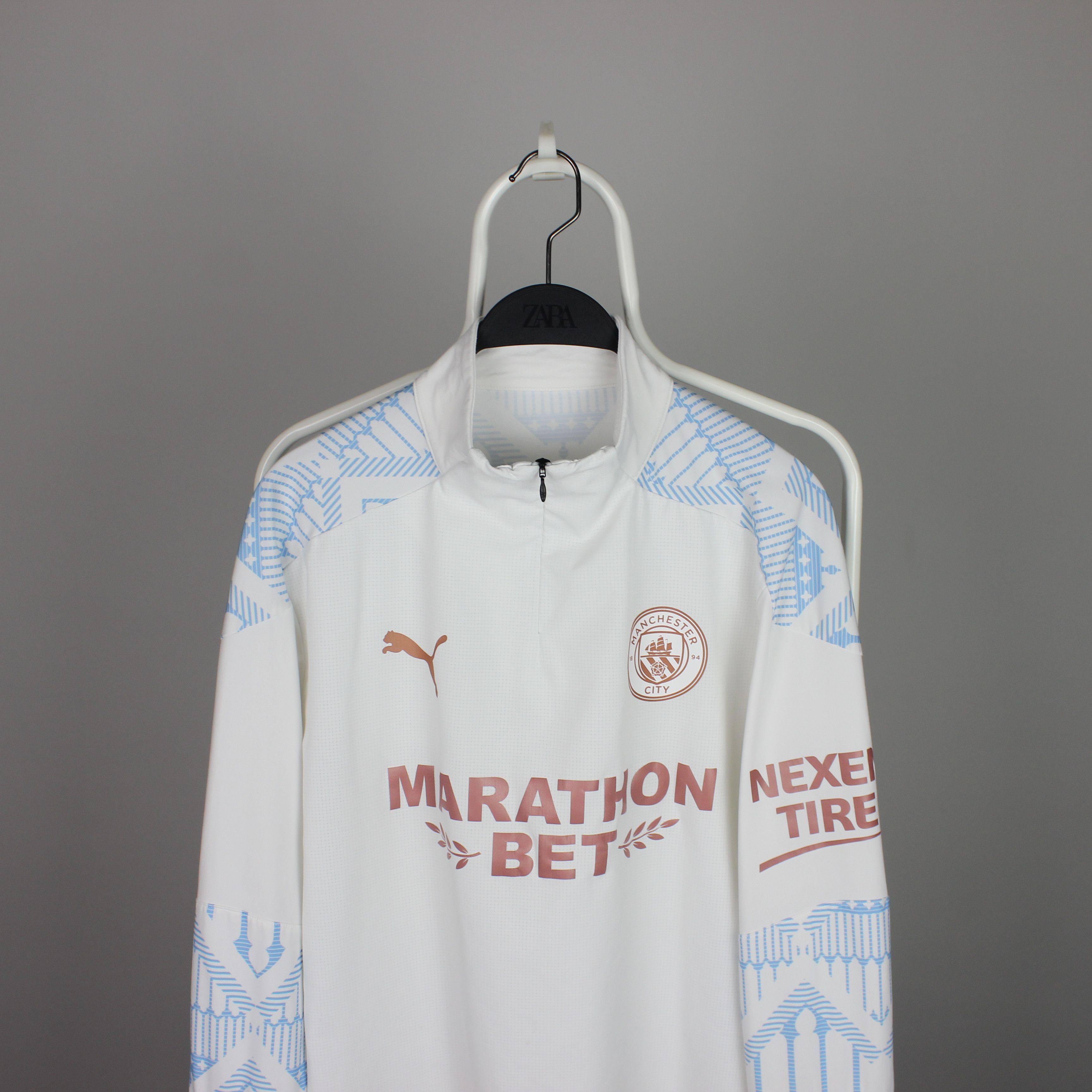 Puma Puma manchester city 2021 2020 training 1/4 zip sweatshirt M Size US M / EU 48-50 / 2 - 4 Thumbnail