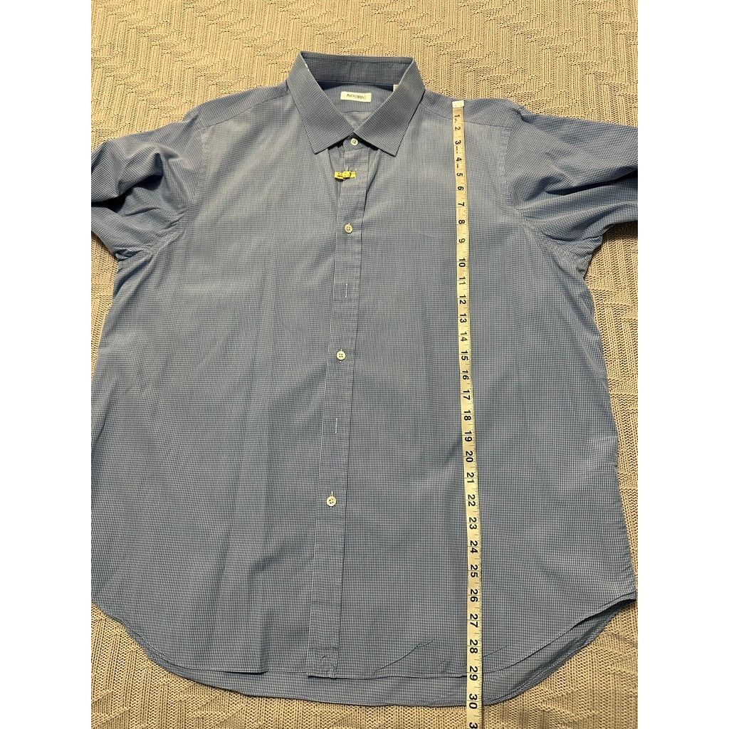 Ascot Chang Ascot Chang blue plaid button down size L Size US L / EU 52-54 / 3 - 8 Thumbnail