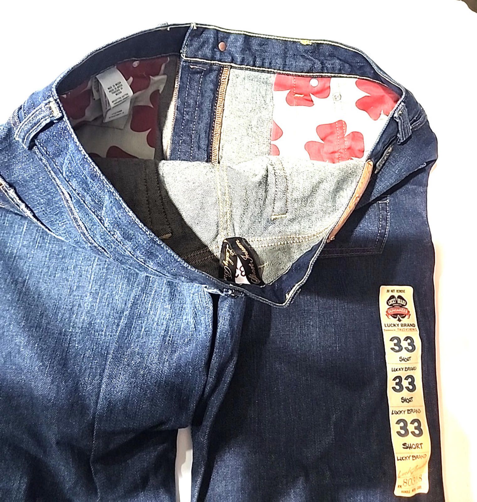 Lucky Brand Lucky Brand Mens Jeans Actual *36Wx31L Blue Relaxed Size US 36 / EU 52 - 6 Thumbnail