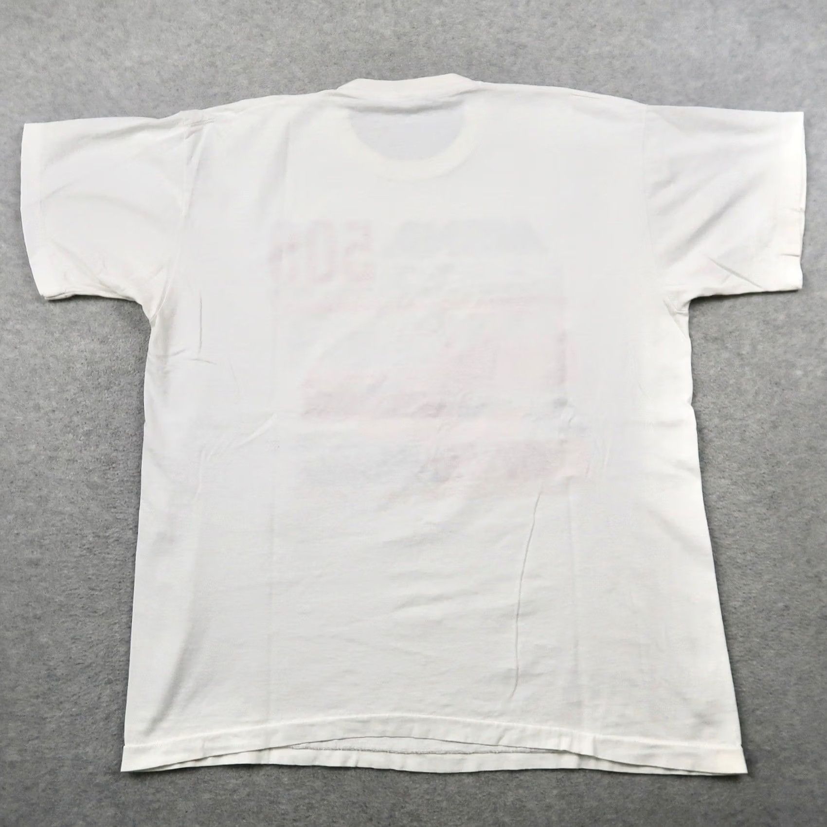 Vintage VINTAGE 1996 NASCAR MBNA 500 Dover Downs T-Shirt Mens XL White Screen Stars 90s Size US XL / EU 56 / 4 - 2 Thumbnail
