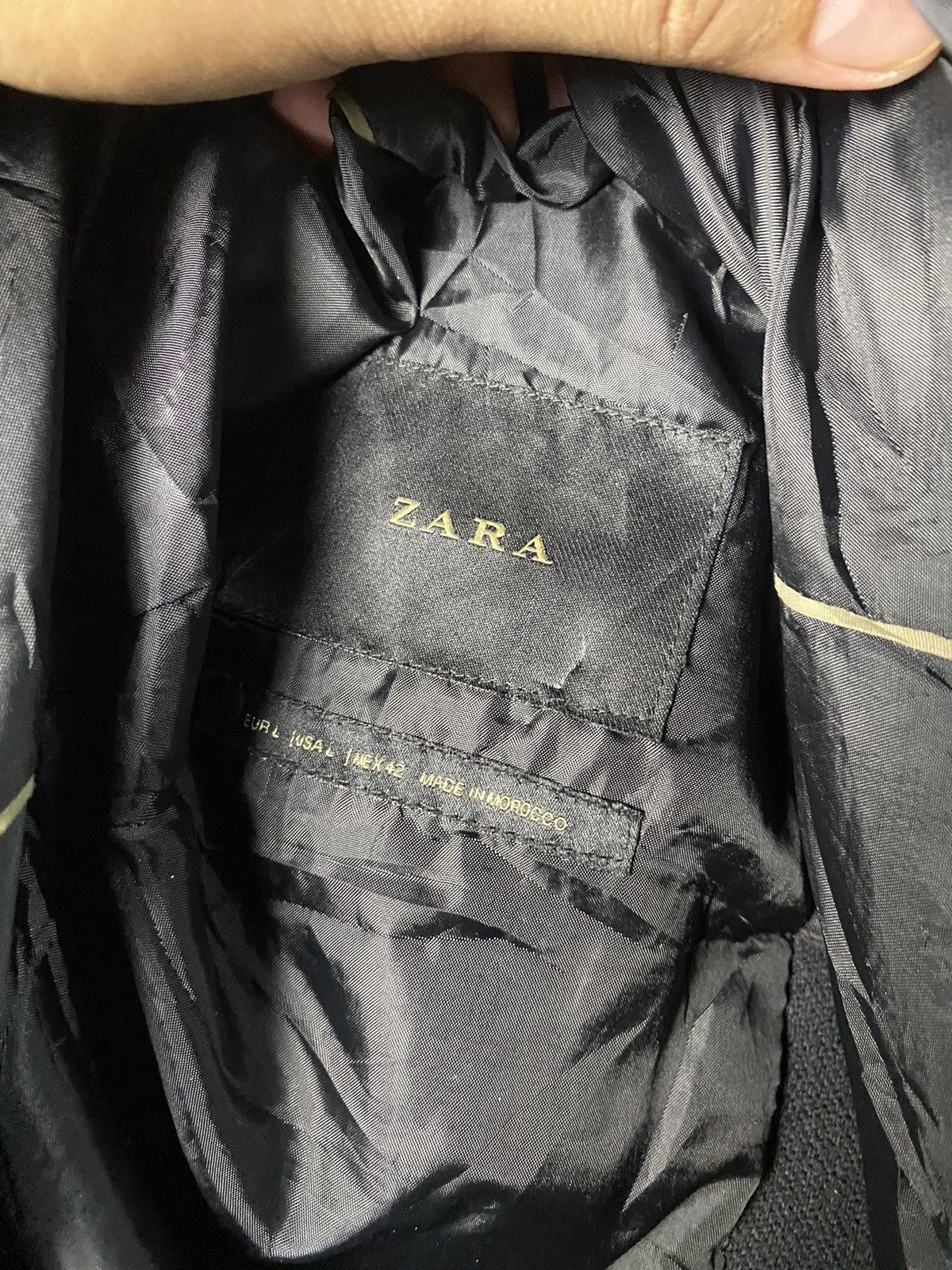 Zara 2000s Zara Wool Jacket Size US L / EU 52-54 / 3 - 8 Thumbnail