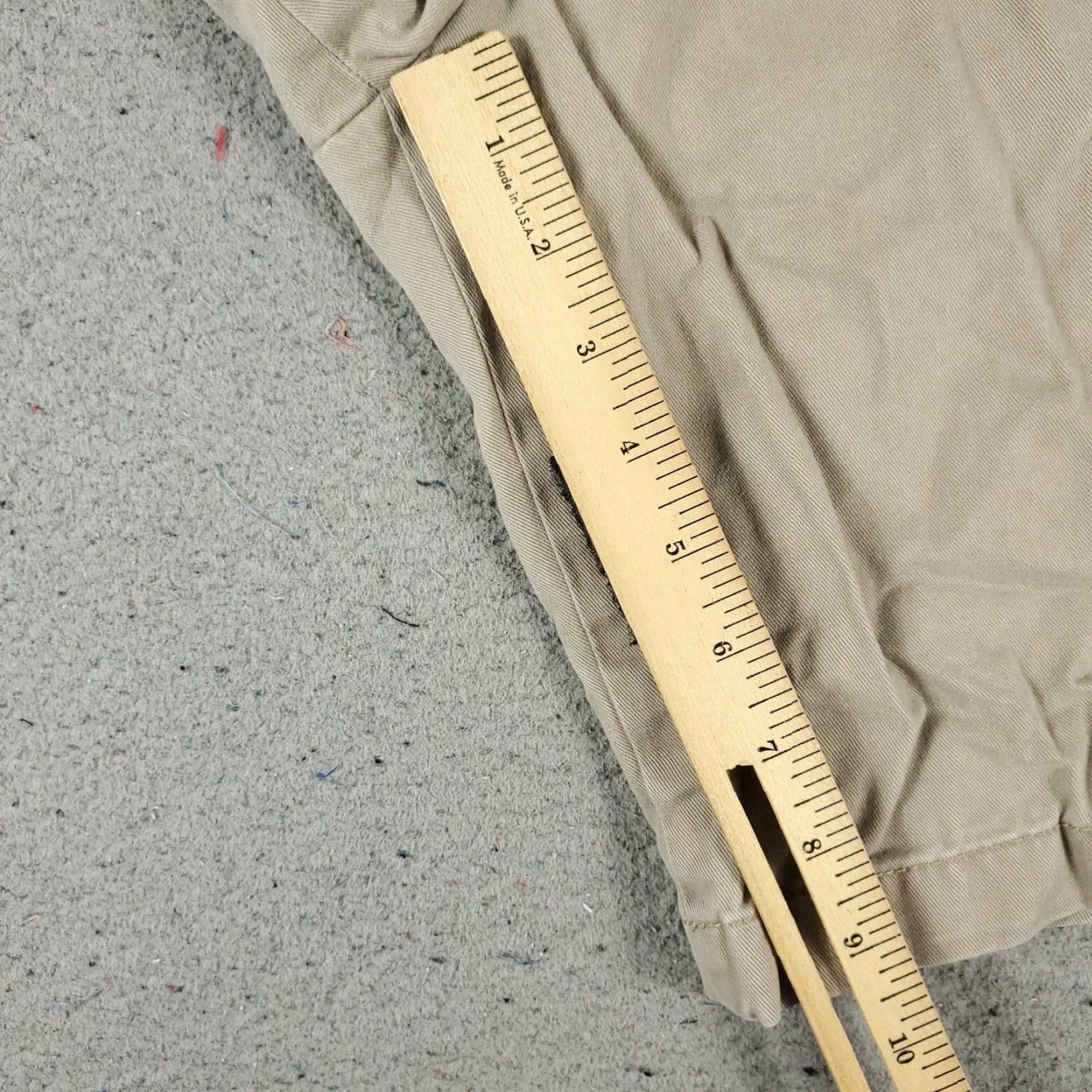 Nautica VINTAGE Nautica Shorts Mens Waist 30 Beige Casual Flat Front Chino Size US 30 / EU 46 - 6 Thumbnail