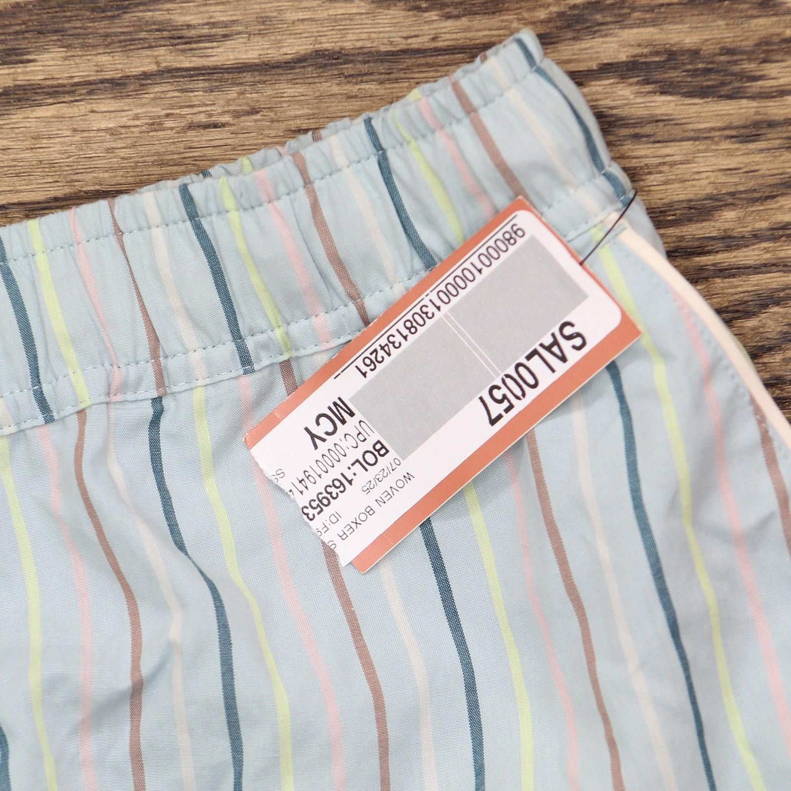 Other Nwt State Of Day Size Boxer Shorts Vertical Stripe Blue 3x Size 42" / US 20 - 3 Thumbnail