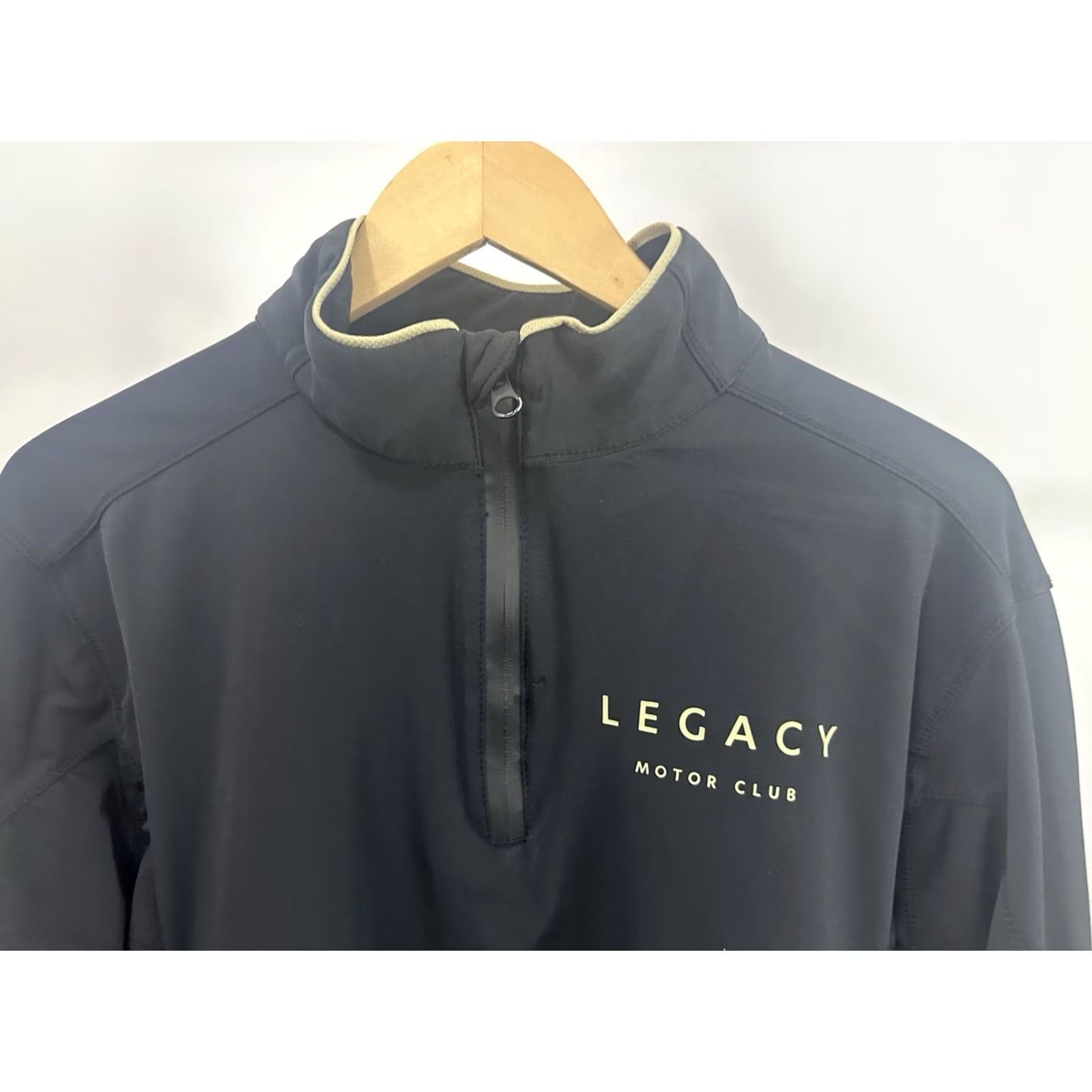 Our Legacy Legacy Jimmie Johnson Nascar Team Issued Marwin Quarter Zip Sweater L Men Black Pullover Shirt Size US L / EU 52-54 / 3 - 5 Thumbnail